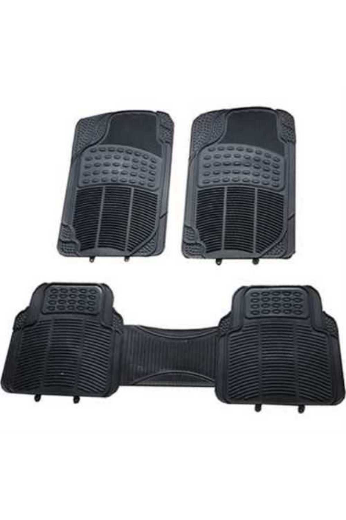 ShopB PASPAS BADEM SiYAH 5 PARÇA PVC ÜNiVERSAL