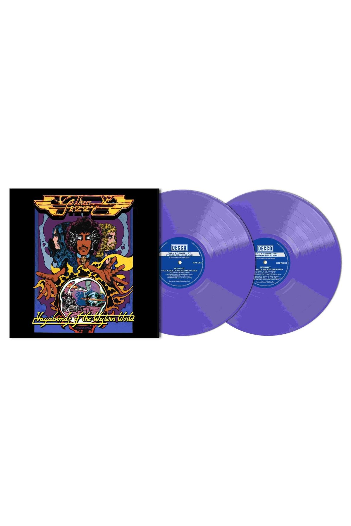 Eskişehir Plak THIN LIZZY – Vagabonds Of The Western World (50th. Anniversary Edition PURPLE VINYL) 2LP