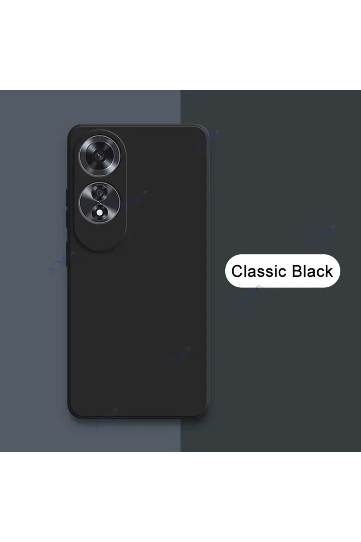 GRABONO Oppo A60 Kılıf Kamera Korumalıdır Kadife İç Kaplama Mat Premium Seri