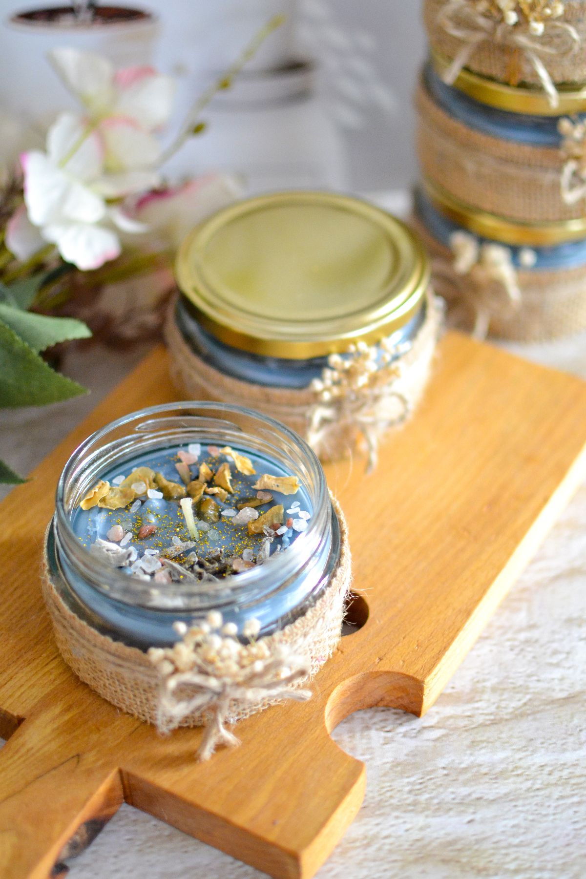 Elioure Doğal Soya Mum, Aromaterapi, Adaçayı, Sandal Ağacı, Dekoratif, Kokulu, Rahatlatıcı