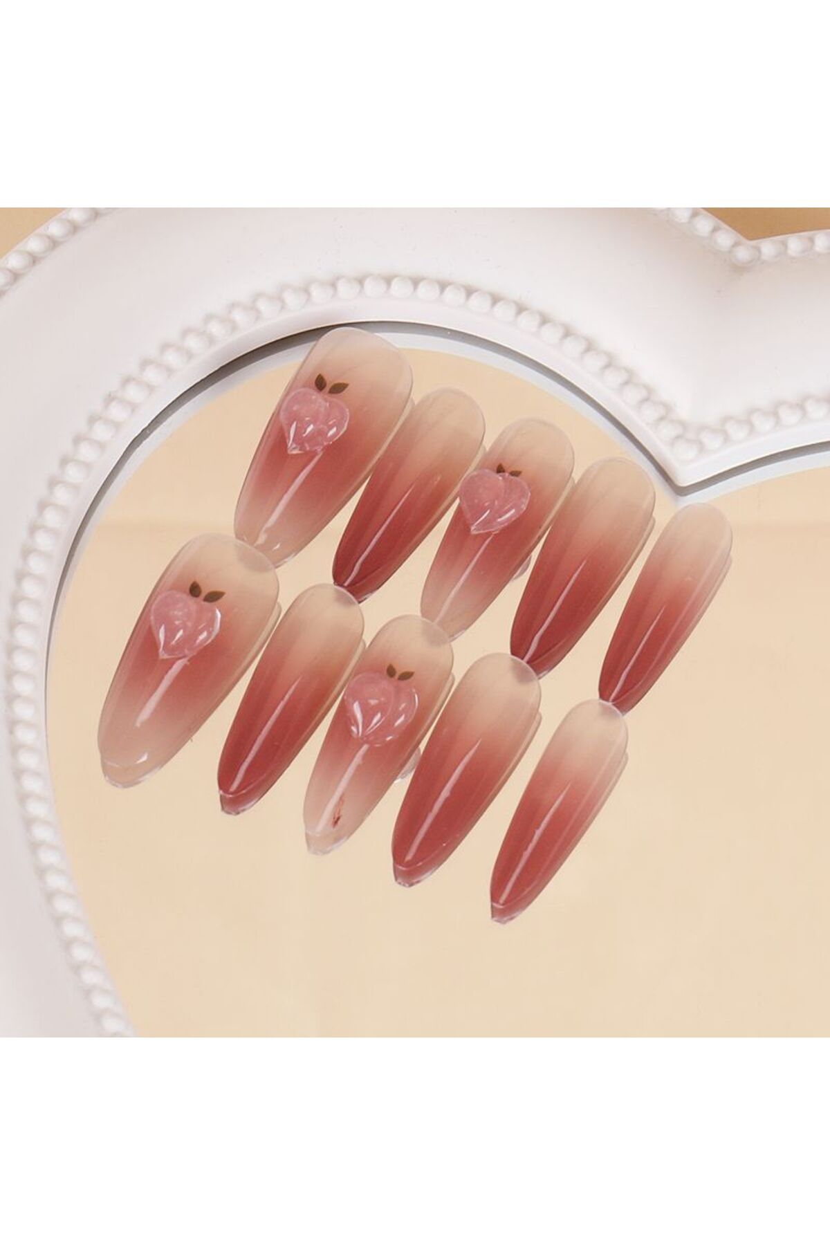 nails bibibu Takma tırnak seti zararsız yapıştırıcı