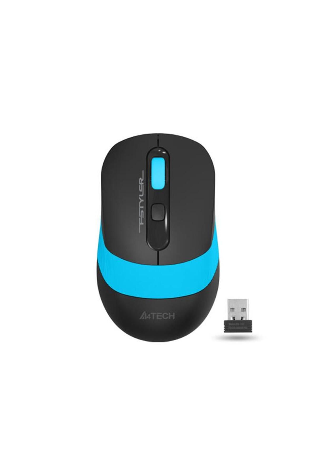 Pazarcan A4 Tech Fg10 Mavi 2.4G Nano 2000Dpi Kablosuz Mouse