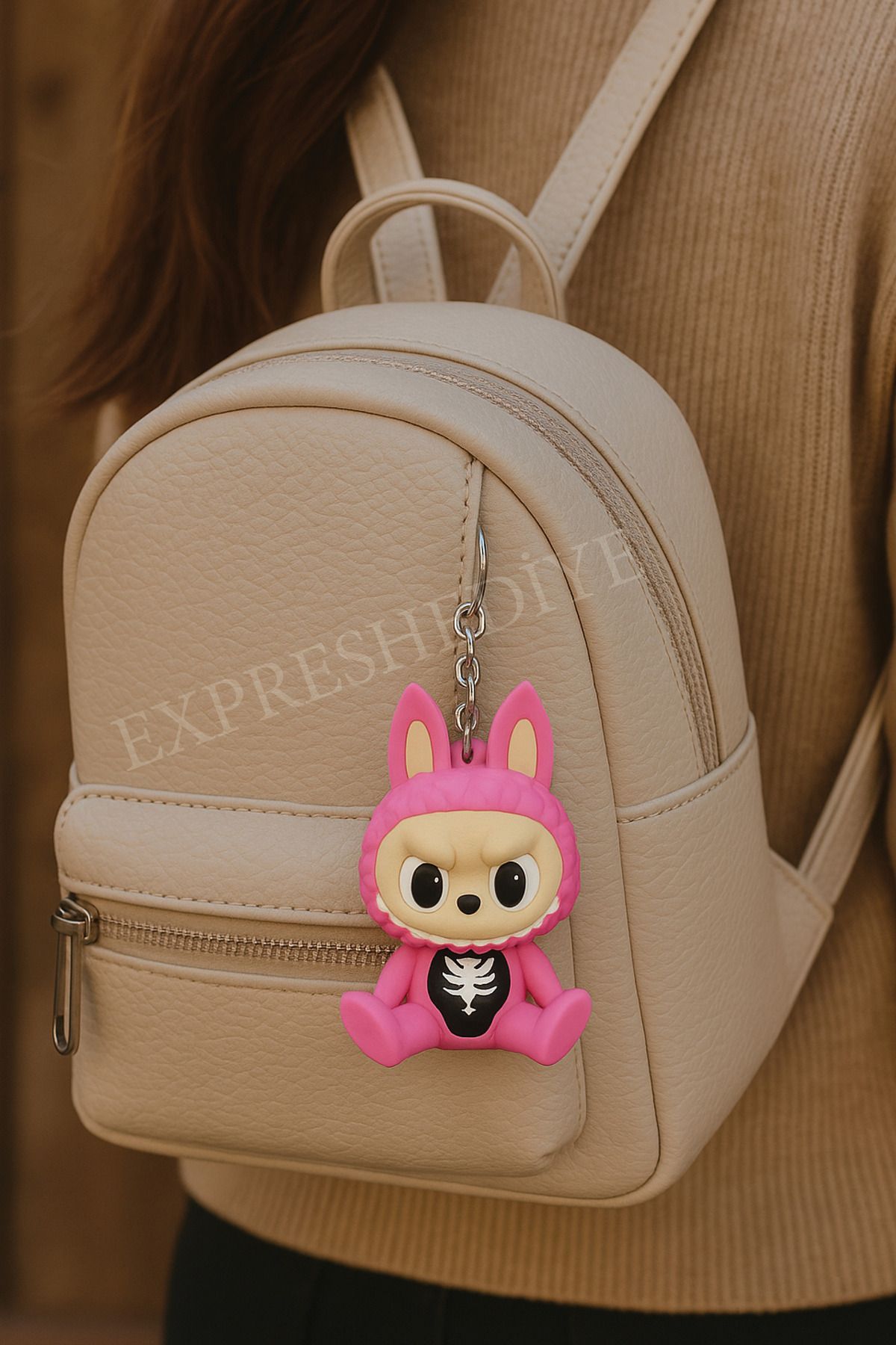expreshediye Labubu Oyuncak Bebek, Labubu Charm, Labubu Çanta Süsü Hediye