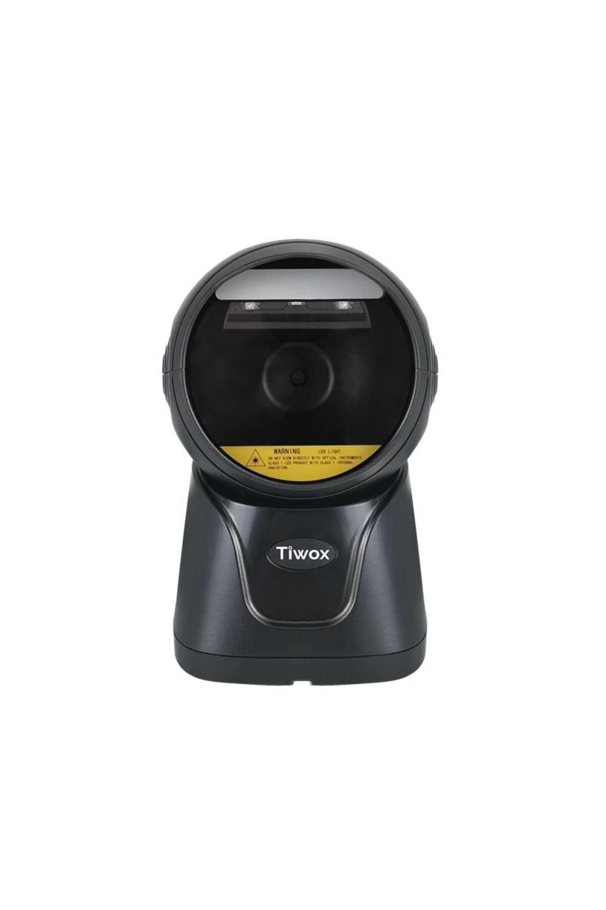 Pazarcan Tiwox Vs-240 2D Karekod Kablolu Usb Masaüstü Barkod Okuyucu