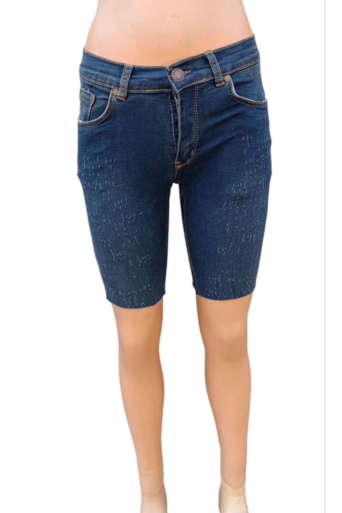 couis Jean likralı şort