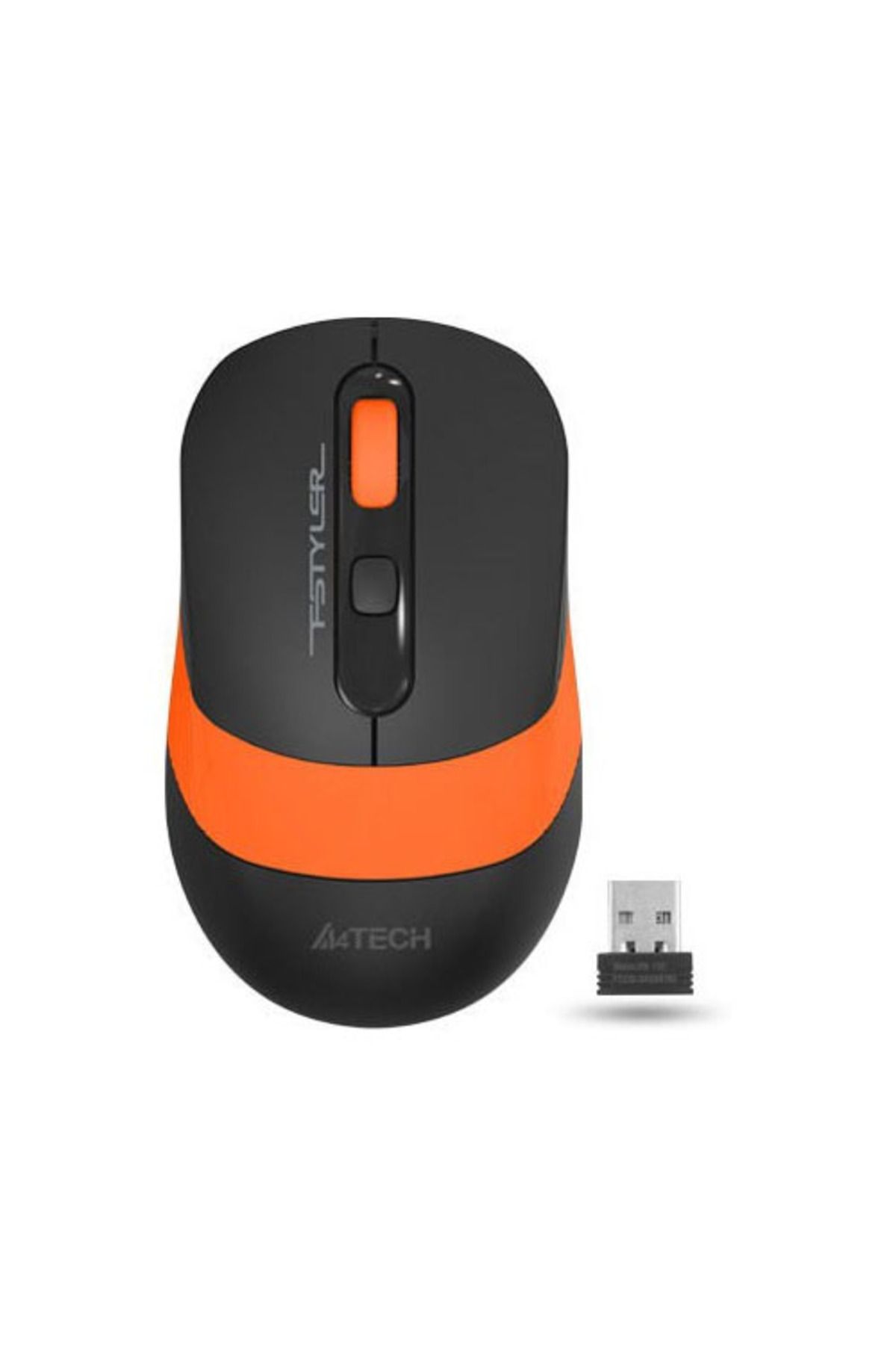 Pazarcan A4 Tech Fg10 Usb Nano Kablosuz Optik Turuncu 2000 Dpi Mouse