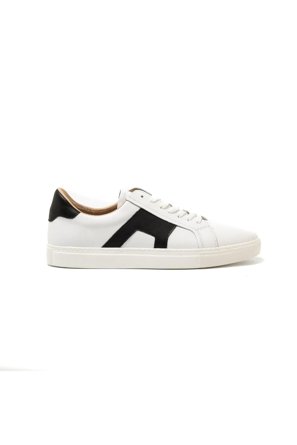 John May Erkek Sneaker ( Günlük) RC-25Y-088-MSANTO John May Beyaz-Siyah