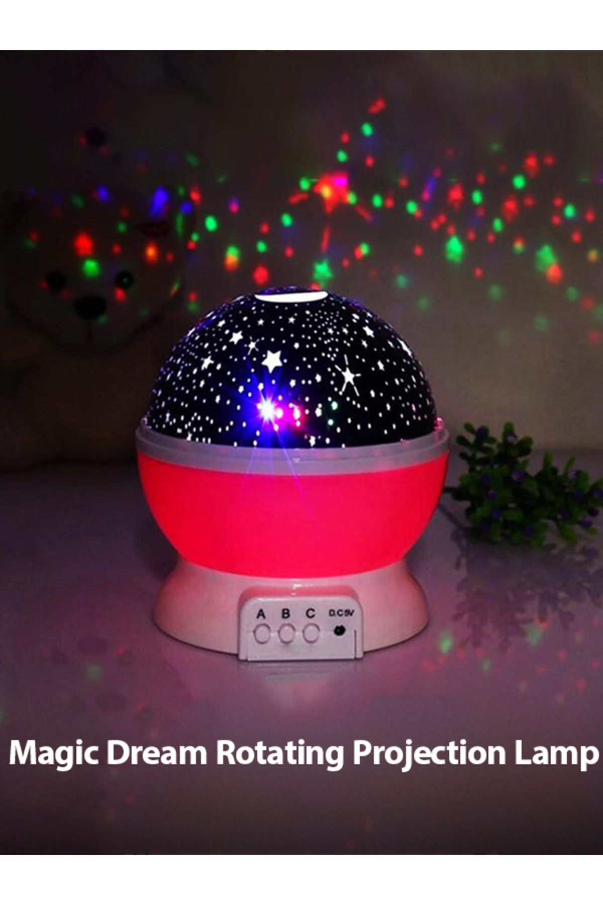 MACON-Magic Dream Rotating Projection Lamp JA 043 4