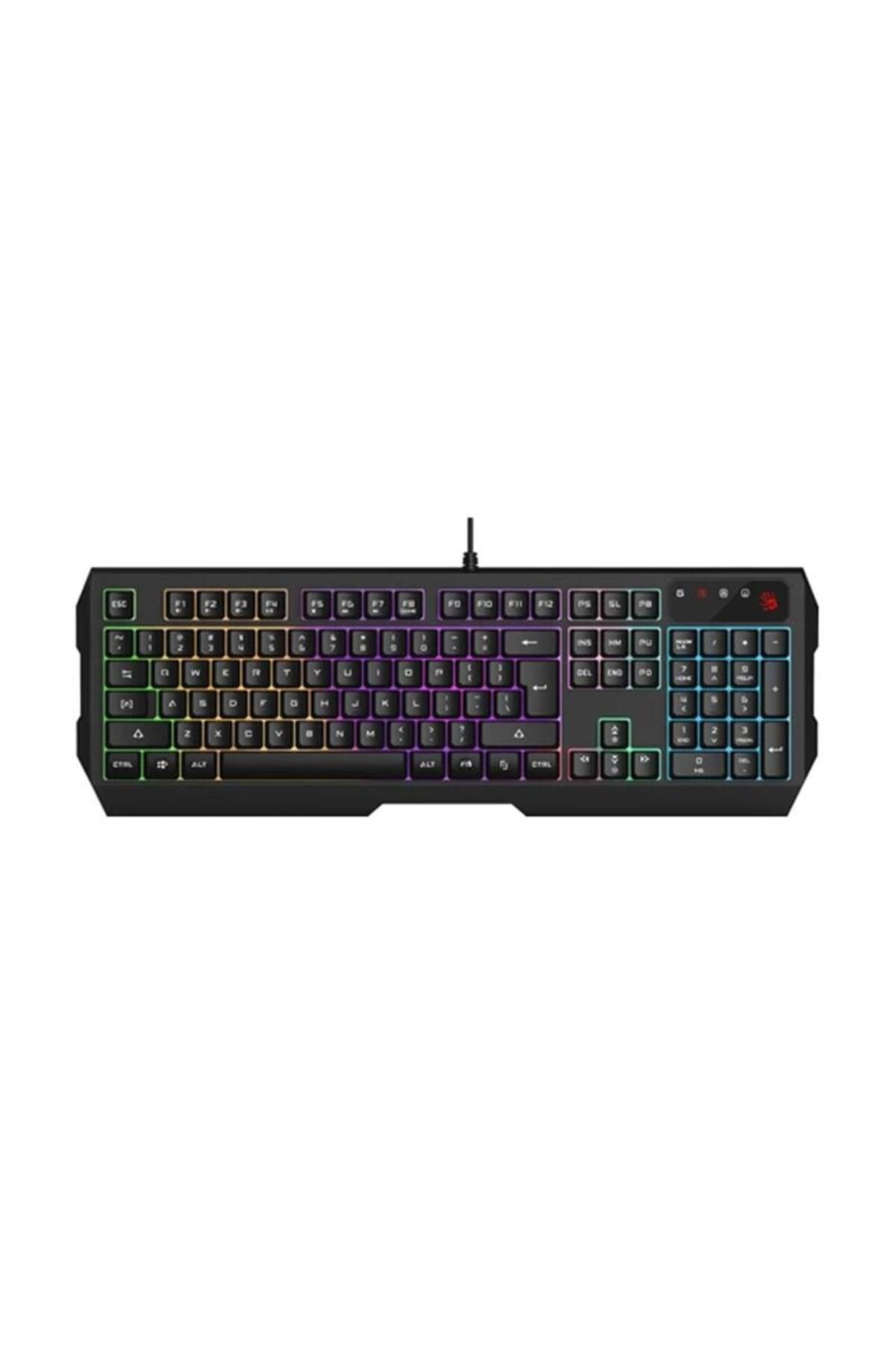 Pazarcan A4 Tech Bloody B135n Q Usb Siyah Neon Mm Gaming Klavye