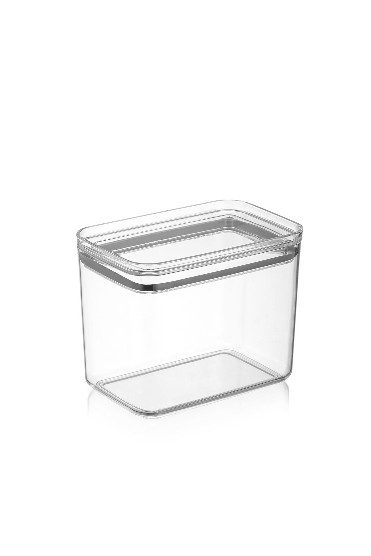 AYN Houseware 1500 ML CONTALI DİKDÖRTGEN KRİSTAL 12'Li ERZAK KABI SETİ