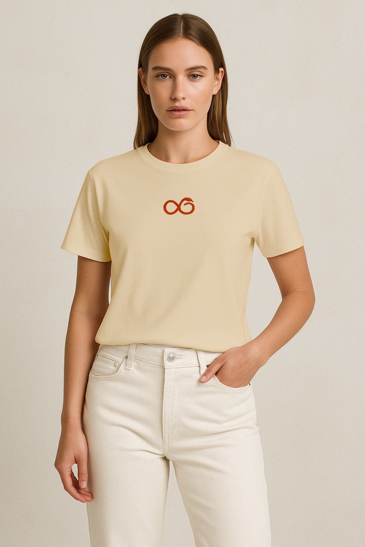 Vita Atelier 'Dedication 2.0 ' Nakışlı, Kadın Regular Tshirt