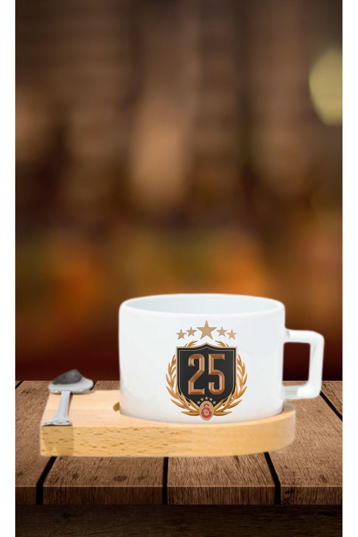 Store Galatasaray 25 Şampiyonluk Kupa Seti - Yıldızların Zaferi!