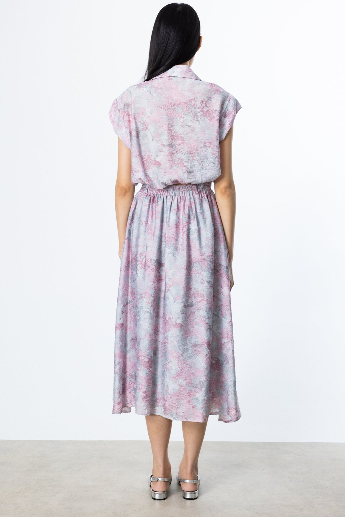 ON-Patterned Midi Skirt 6
