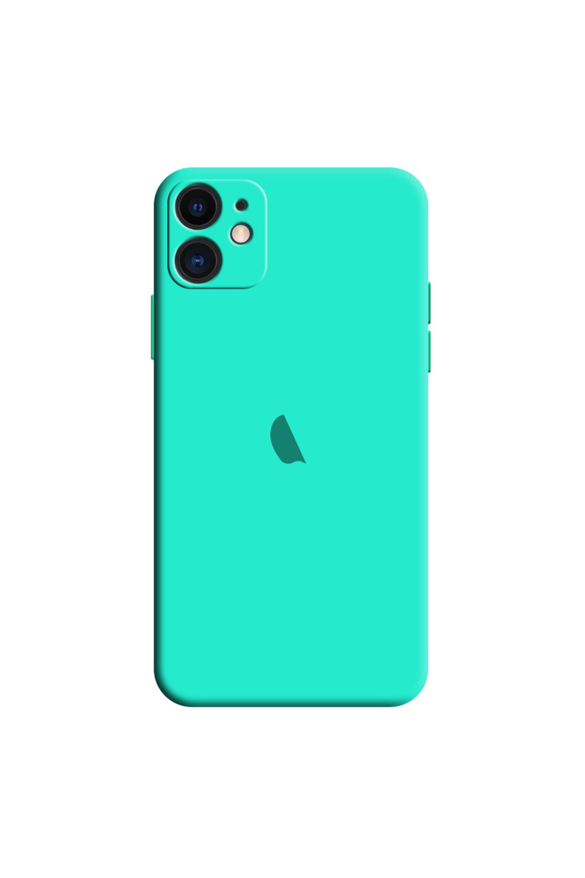 Tekamo Apple iPhone 12 Uyumlu Kamera Korumalı Silikon İçi Kadife Lansman Kılıf