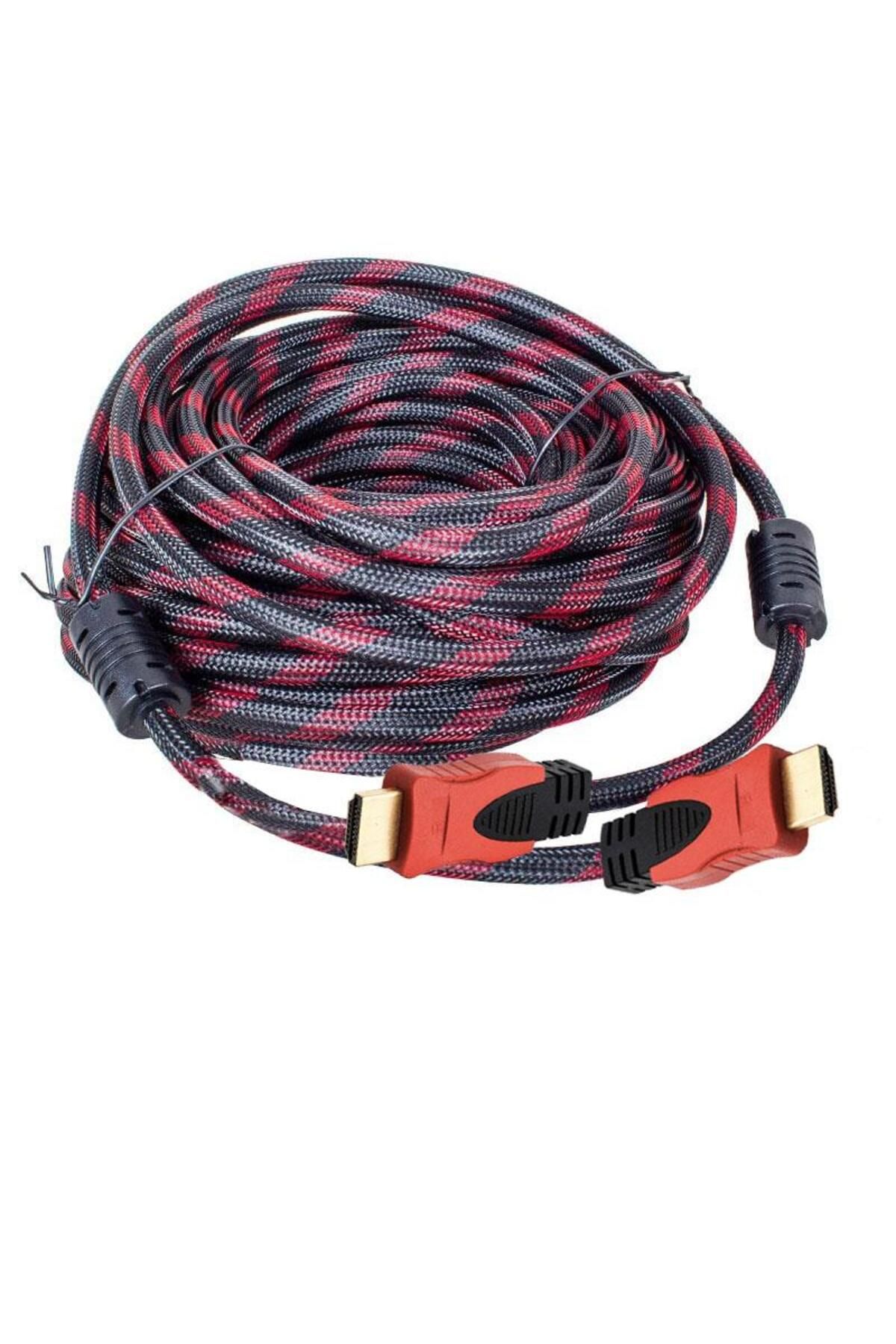 KEEPRO Hdmı kablo 1080p örgülü hdmi kablo 20 metre hd kablo
