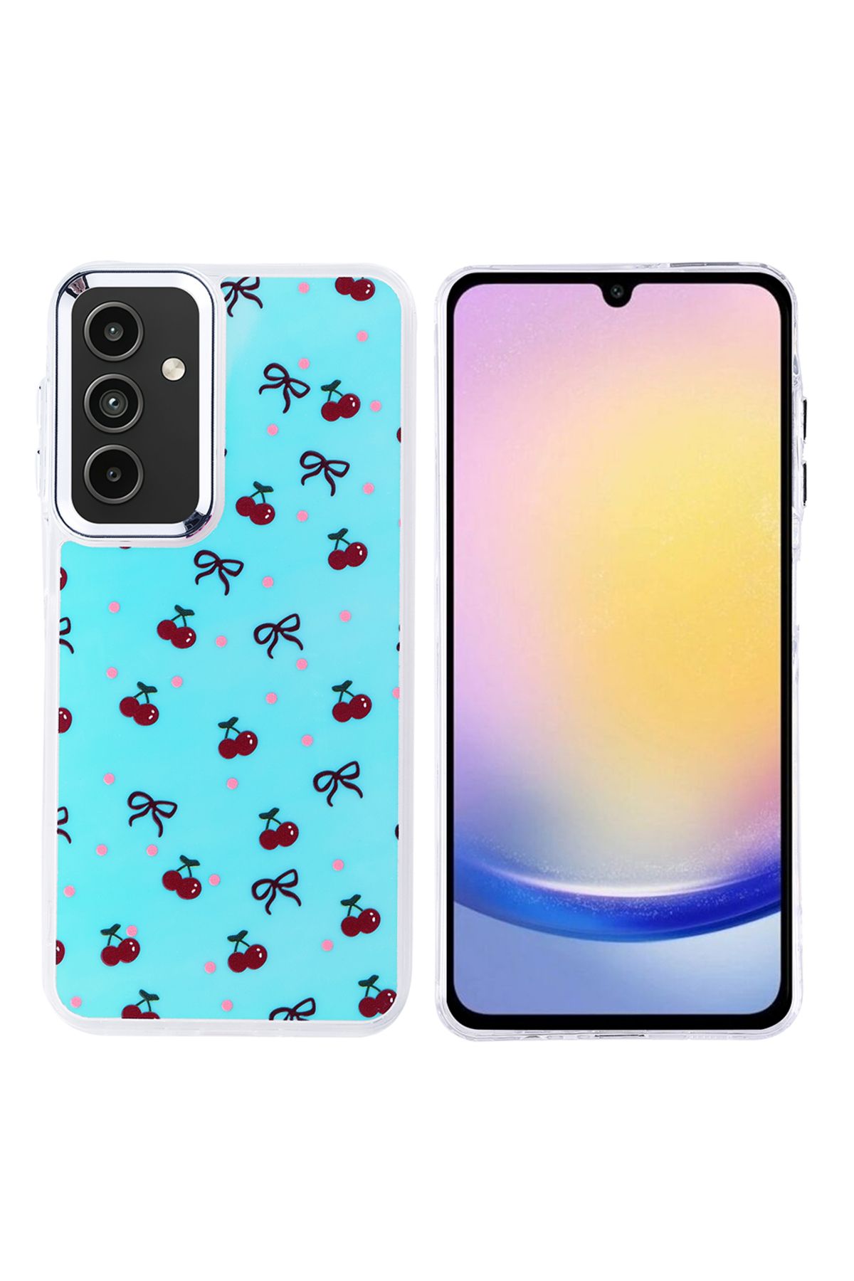 Nezih Case Samsung Galaxy A25 Uyumlu Airbag Tasarımlı Desenli Kapak Kılıf