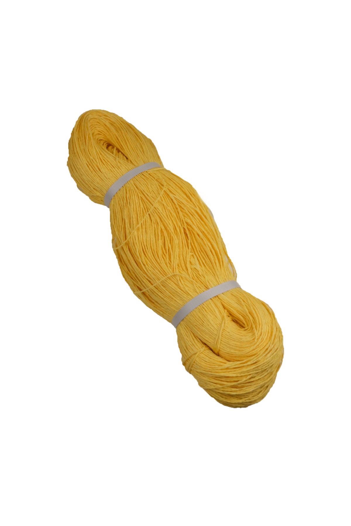 Prestij Boncuk Çile Kağıt İp Çanta ve Hobi El Örgü İpi G69 Sarı 400-500 gr