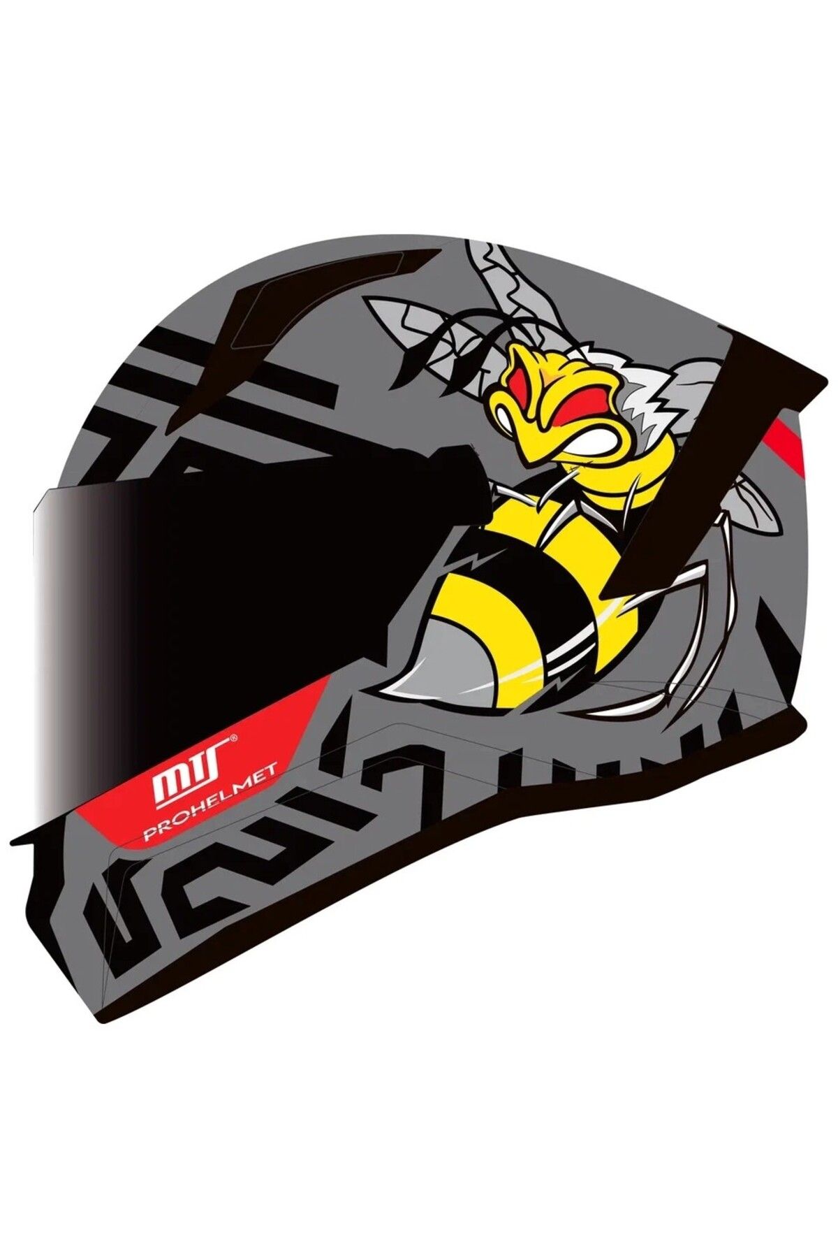MTS M910 BEE KAPALI MOTOSİKLET KASKI