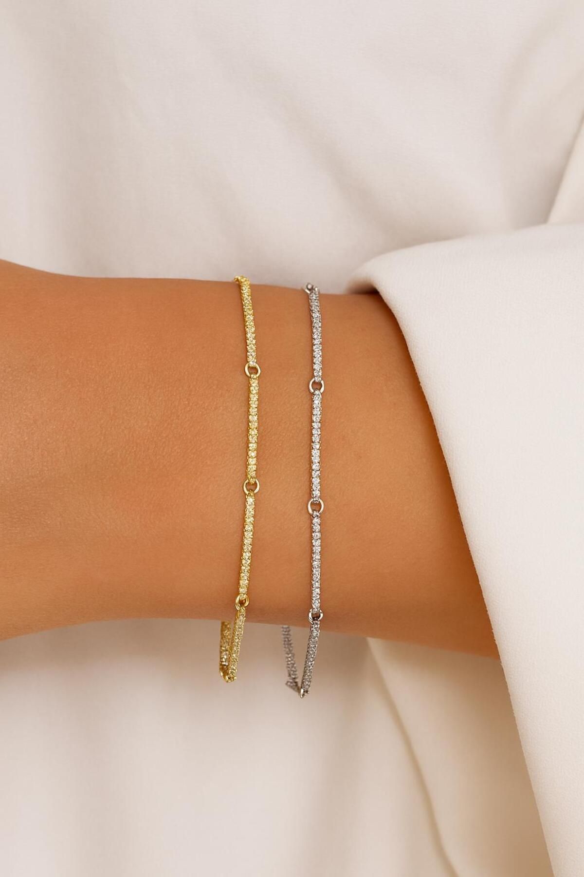 sirius jewelry 925s | Dikdörtgen Suyolu Bileklik Unisex ( 1 Adet )