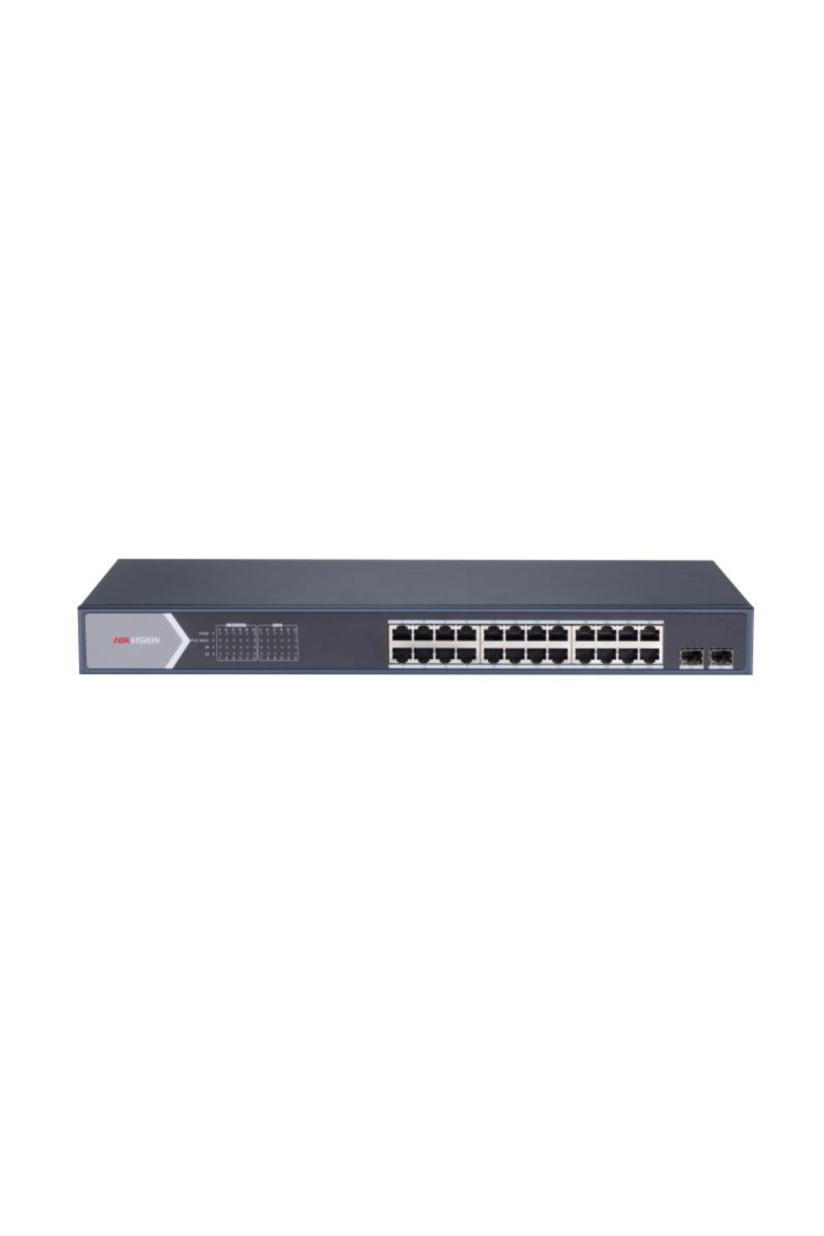 Hikvision DS-3E1526P-SI 24XGE+2XGE/SFP 370W F.GİGABİT POE SWİTCH