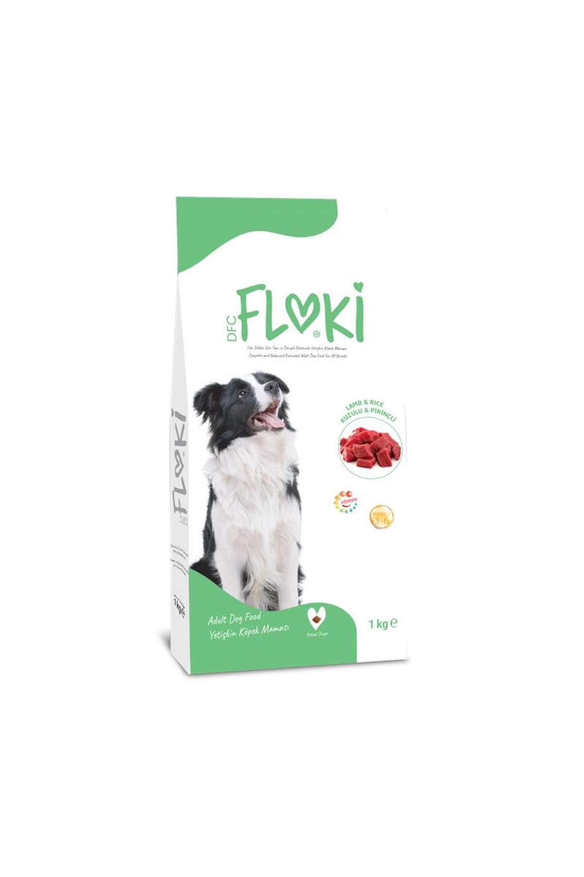Floki Yetişkin Köpek Maması Kuzulu & Pirinçli 1 Kg