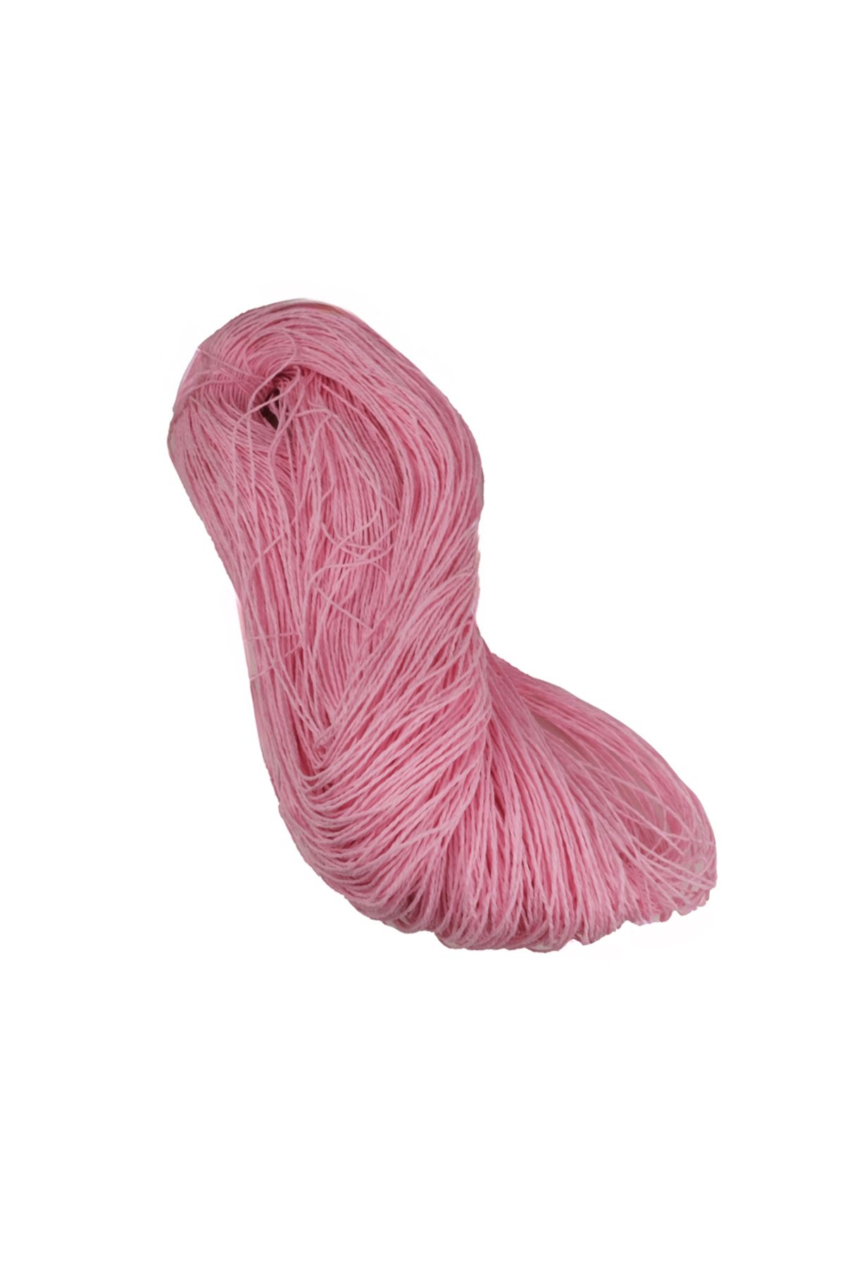 Prestij Boncuk Çile Kağıt İp Çanta ve Hobi El Örgü İpi G76 Pembe 400-500 gr