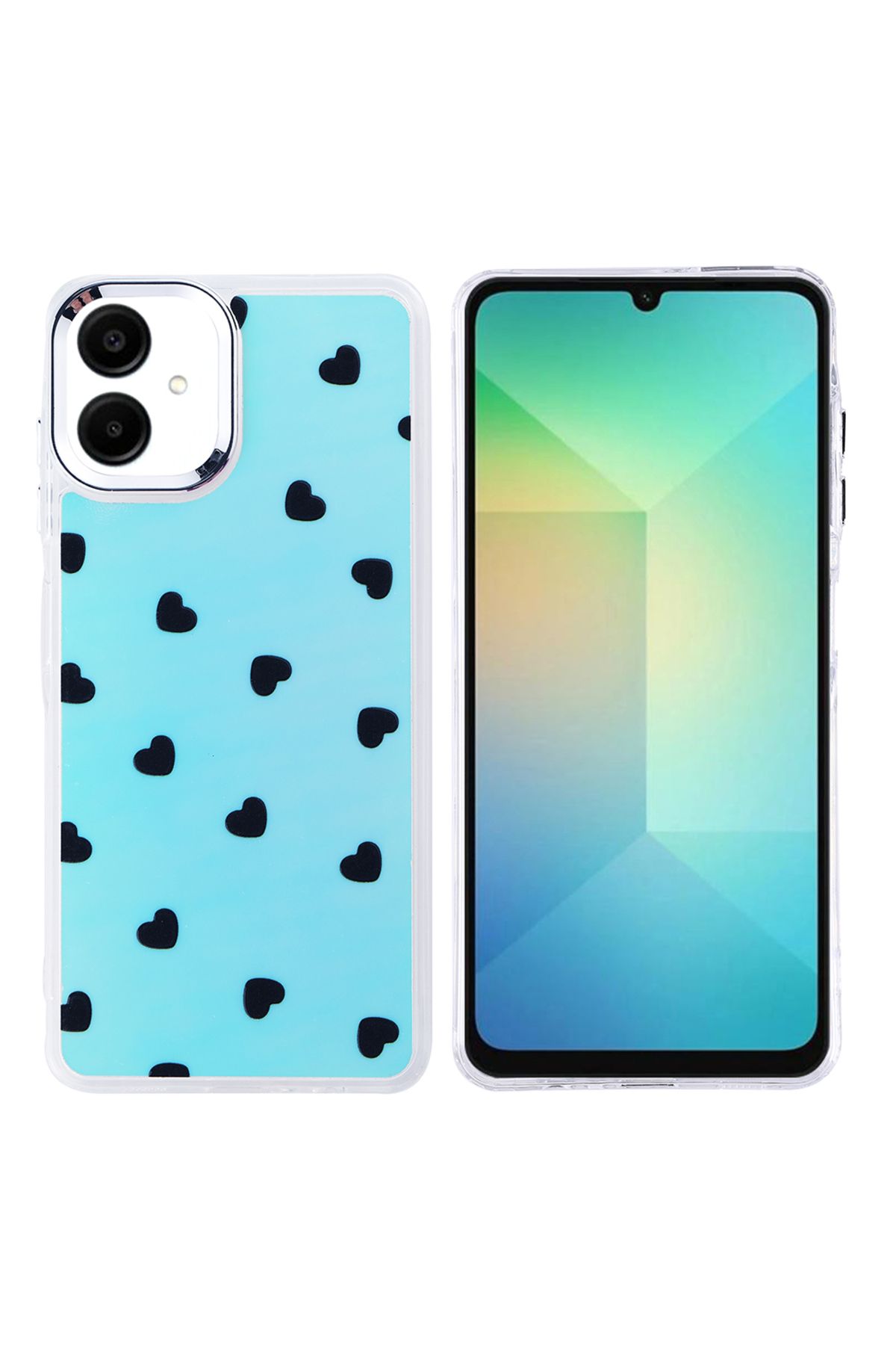 Teleplus Samsung Galaxy A06 Kılıf Hadra Lüx Desenli Kapak