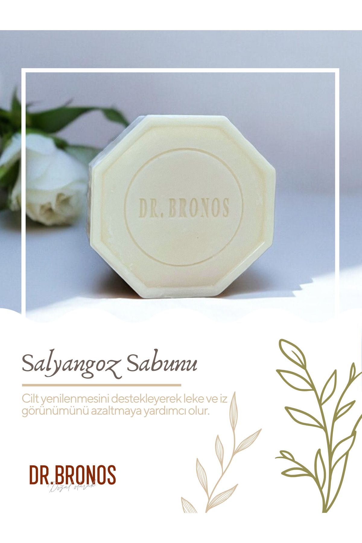 Dr. Bronos Doğal Salyangoz Sabunu 125 gr
