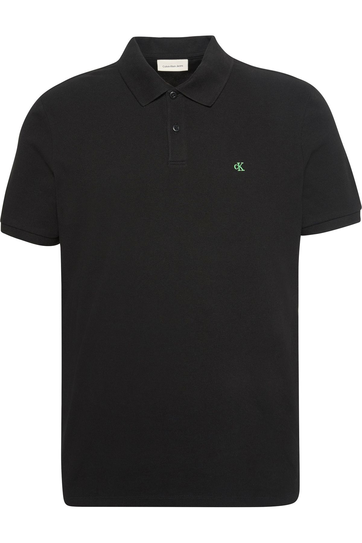 Calvin Klein Ss Monogram Pique Polo Yaka Erkek T-Shirt