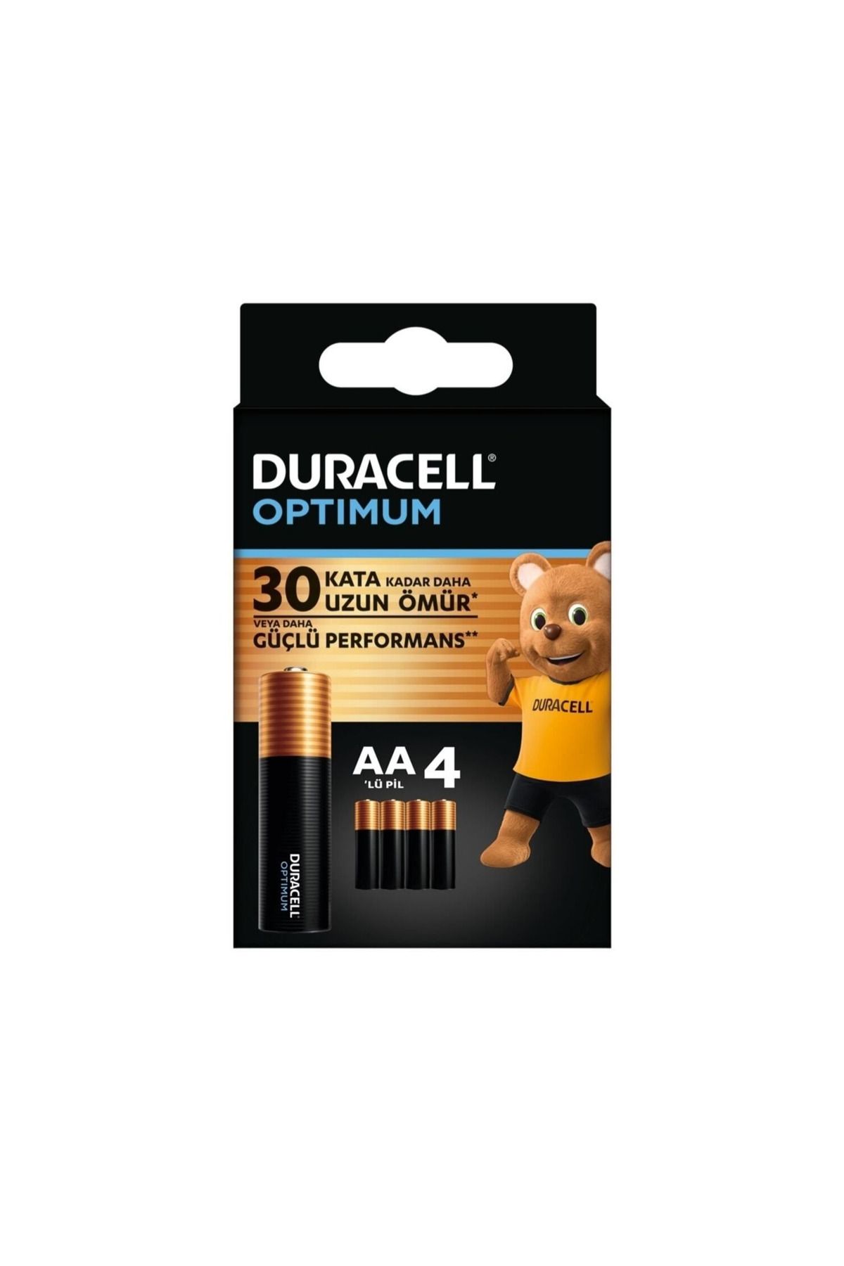 Duracell Teknonet Uyumlu Duracell EAAA İnce Kalem Pil 4 Lü Batarya - Sarı