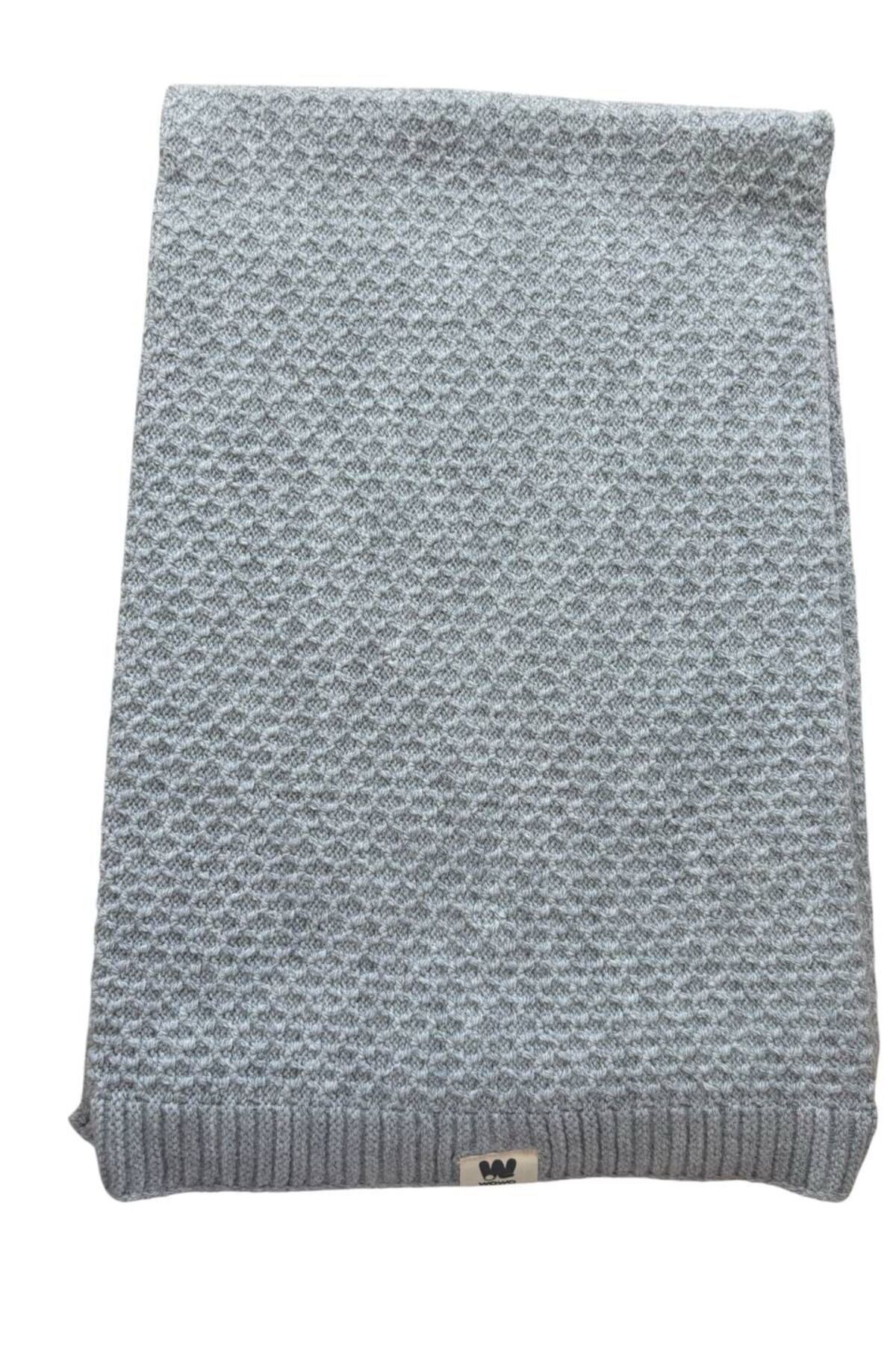 WOWOKİDS Yüksek Kalite Triko Örme Kumaş Bebek Battaniyesi **4"LÜ PAKET 100x110 CM * 0-3 AY * %100 ORGANİK **