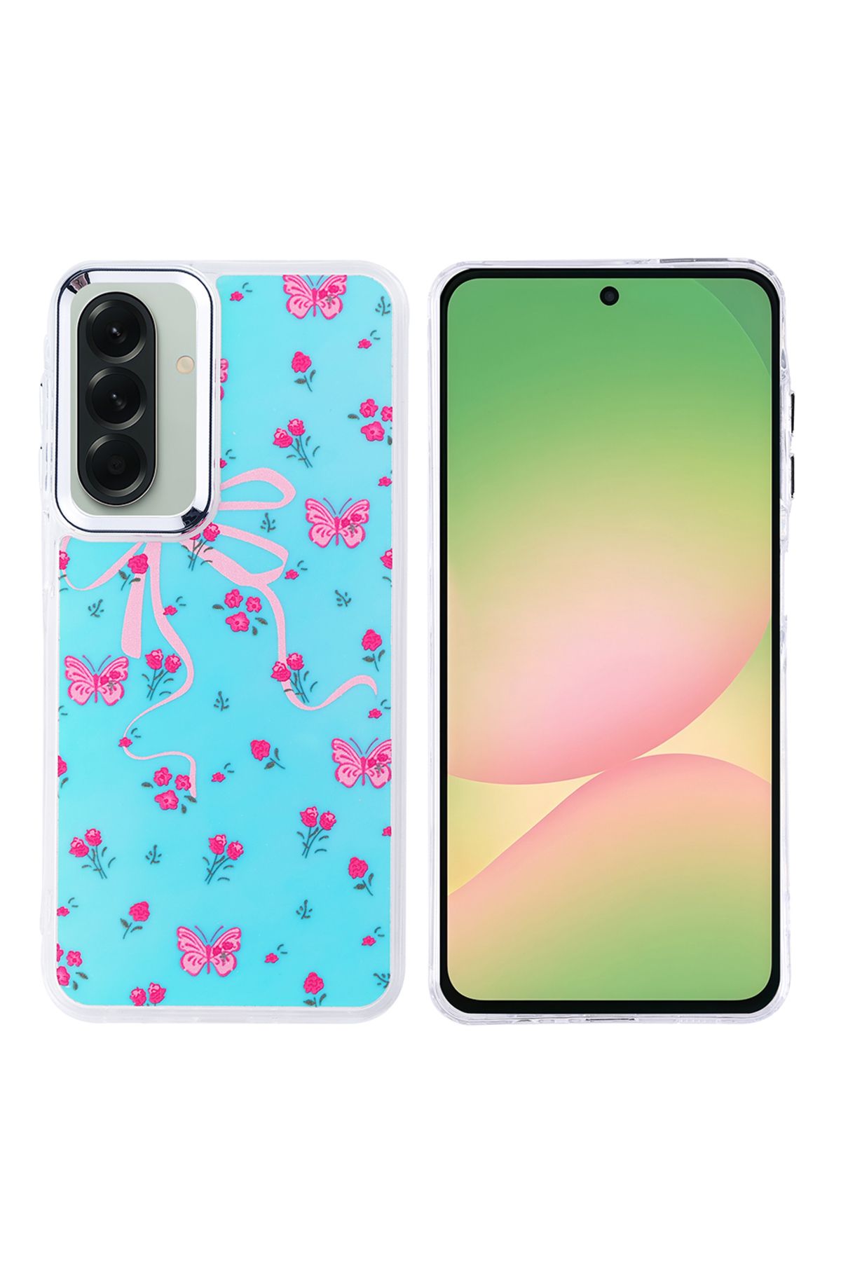 Teleplus Samsung Galaxy A56 Kılıf Hadra Lüx Desenli Kapak