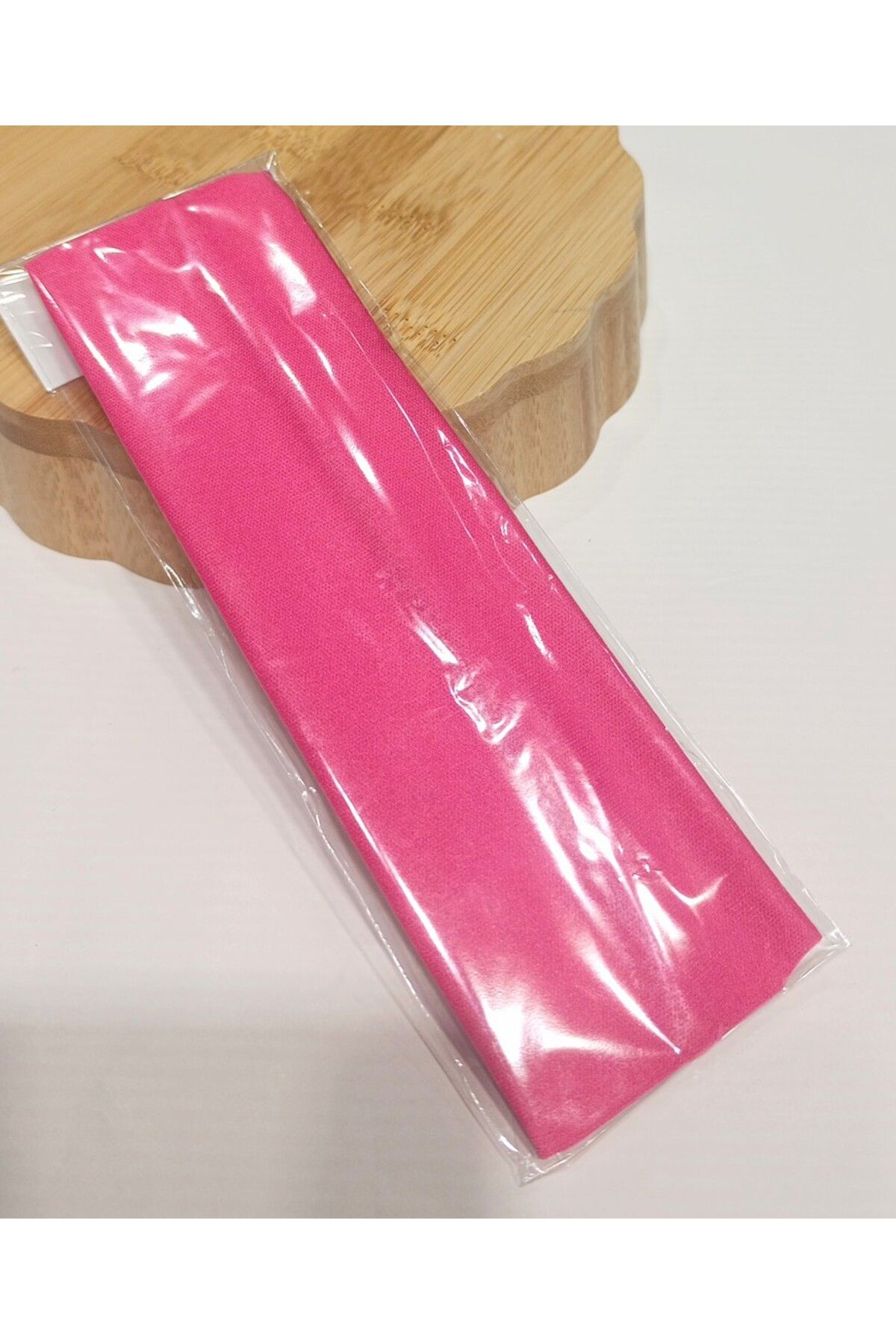 Monalisa Home Pembe Lüks Sportif Elastik Saç Bandana
