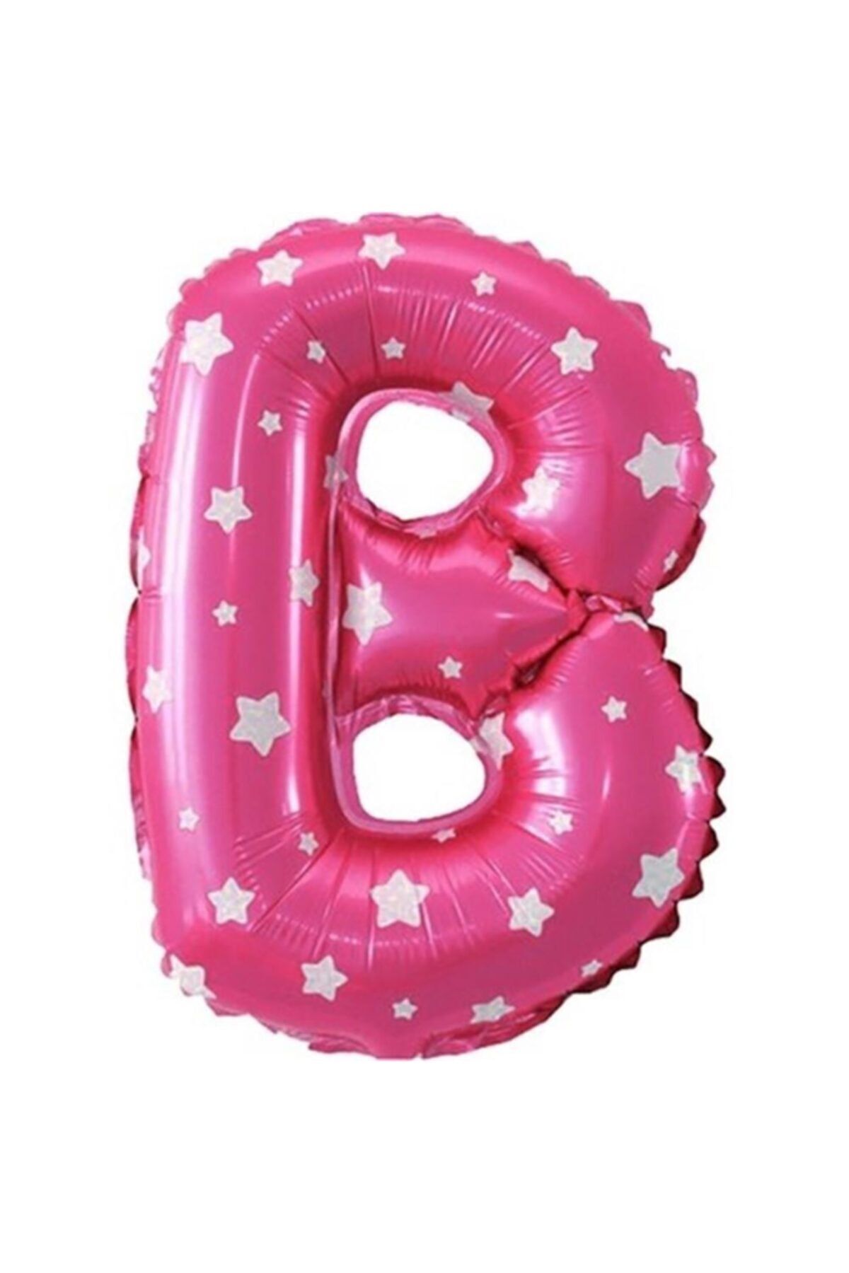 EA HOME B Harfi Pembe Renk 16 Inc 40 Cm Balon Parti Malzemesi