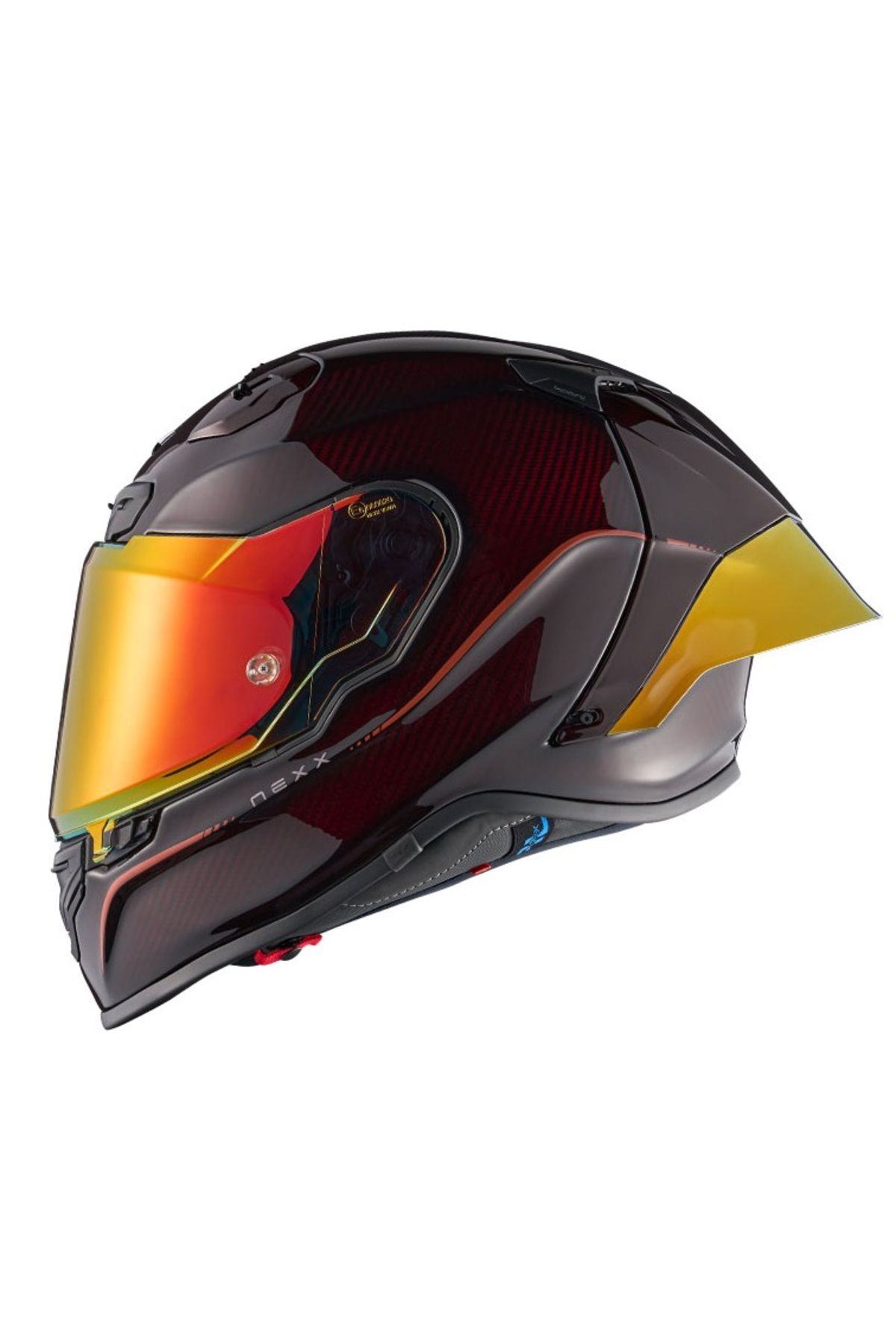 Nexx X.R3R HAGIBIS KARBON KIRMIZI KASK