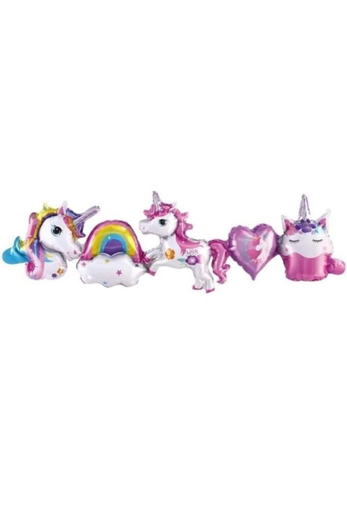 EA HOME Unicorn Temalı 5li Balon Şeridi