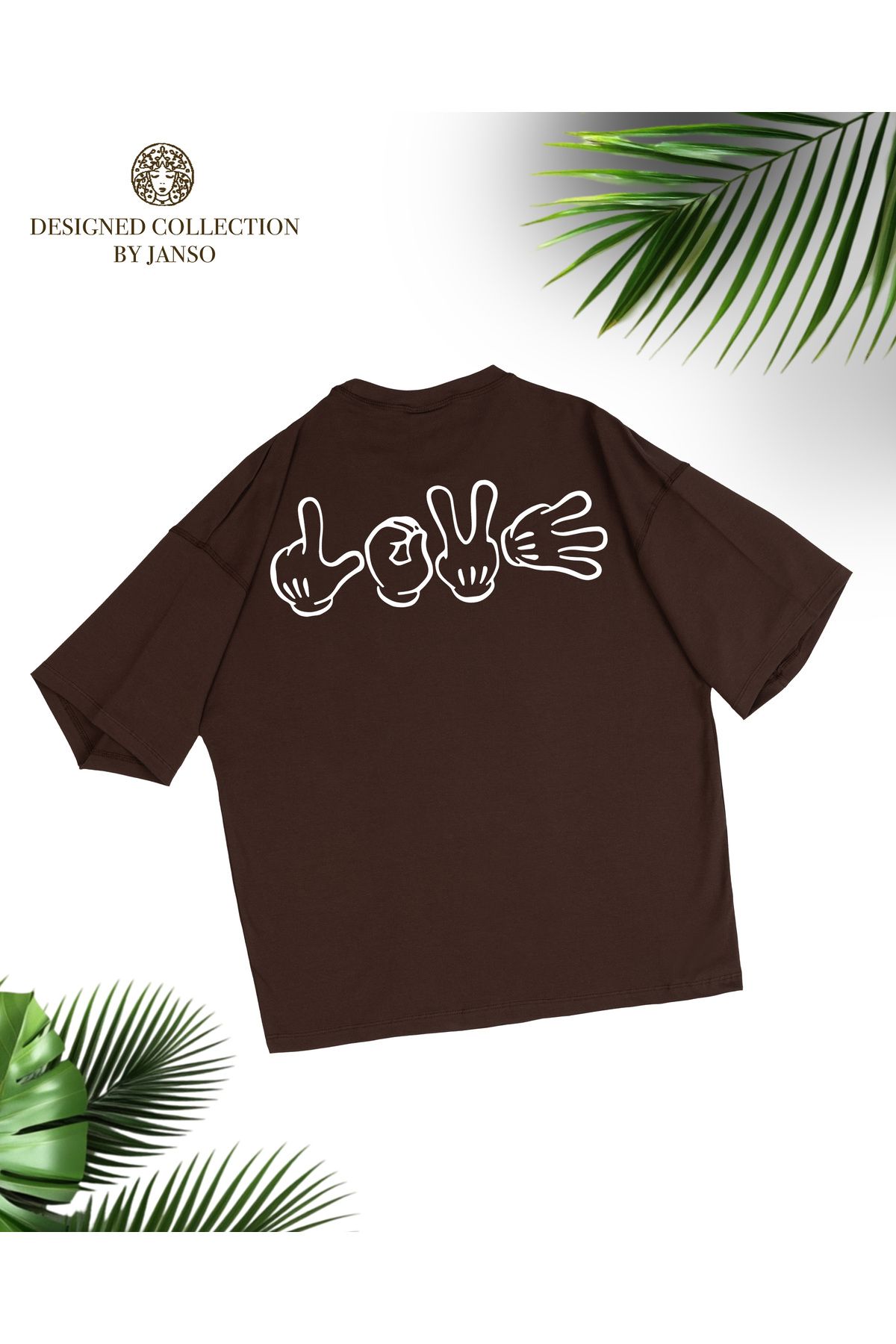 JANSO GROUP -Kadın PAMUKLU BASKLI Mickey Mouse2 TSHIRT OVERSİZE BÜYÜK BEDEN