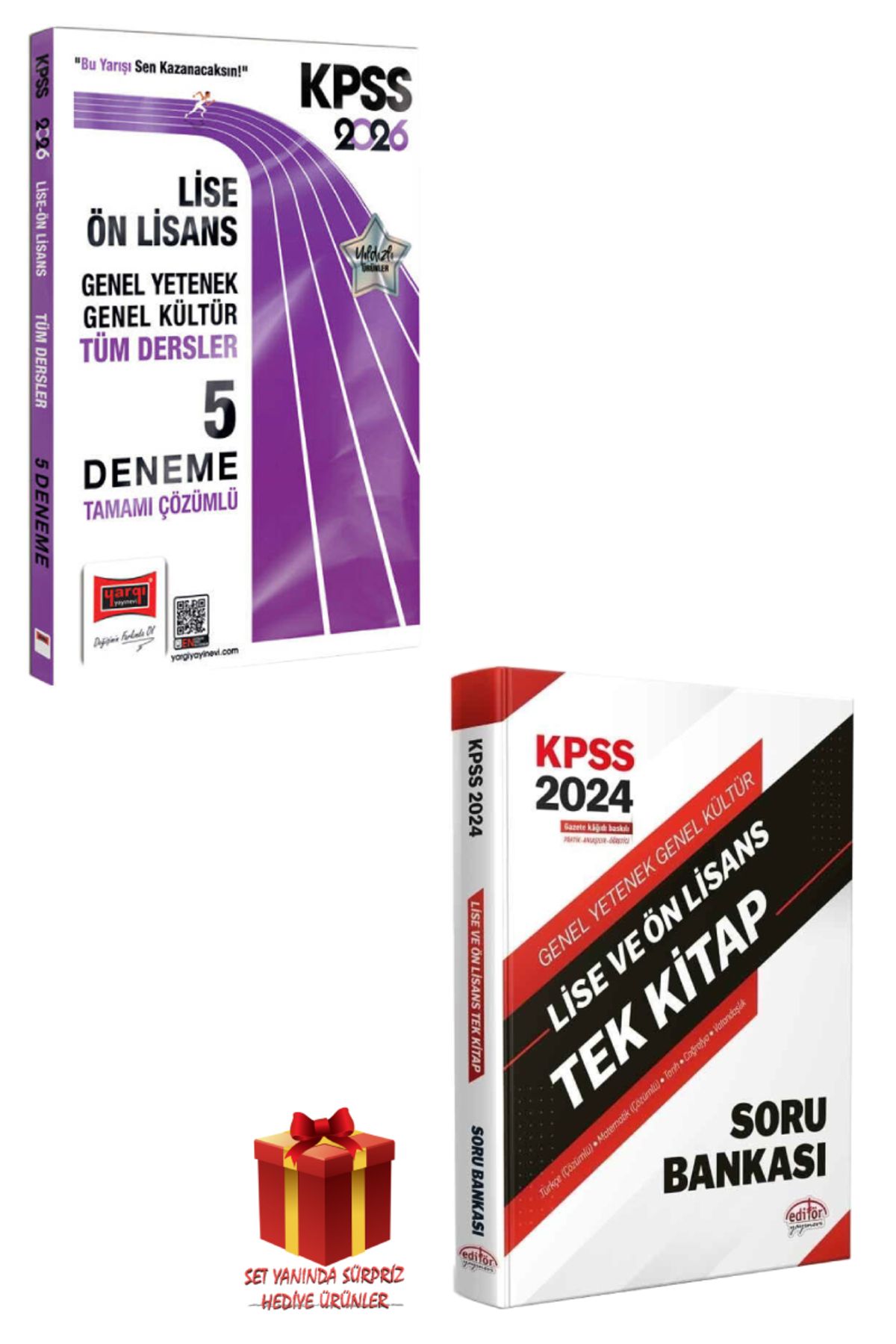 Yargı Yayınları 2026 Yargı Lise Ön Lisans Deneme Sınavı+Editör Lise Ön Lisans Soru Bankası
