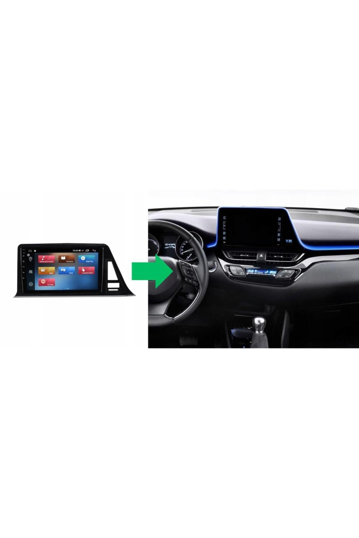 Blueway Toyota CH-R Android Multimedya Sistemi 4-32 Blueway (2018-2020)