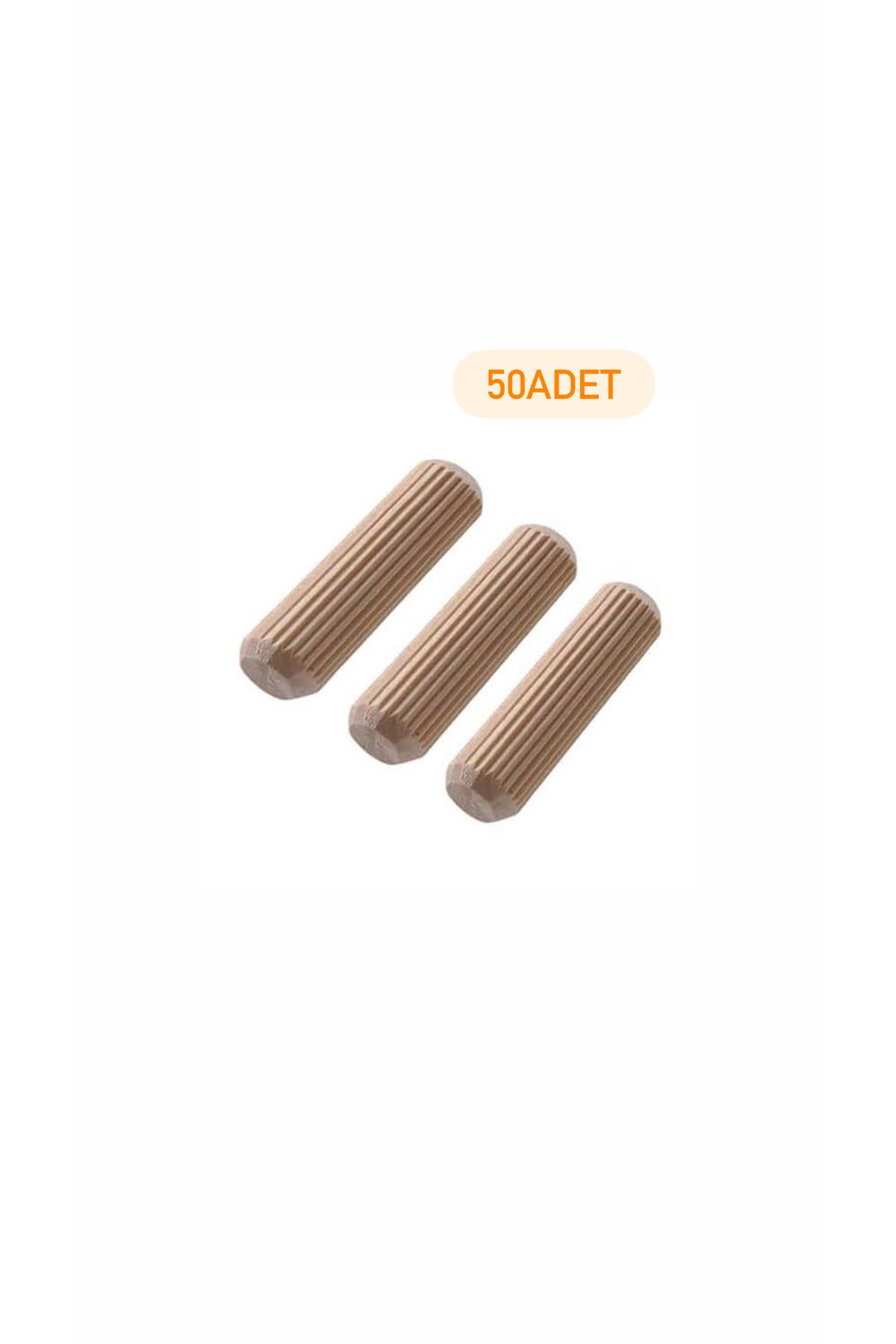 KarapolatYapı Ahşap Kavalye 8x30mm 50 Adet