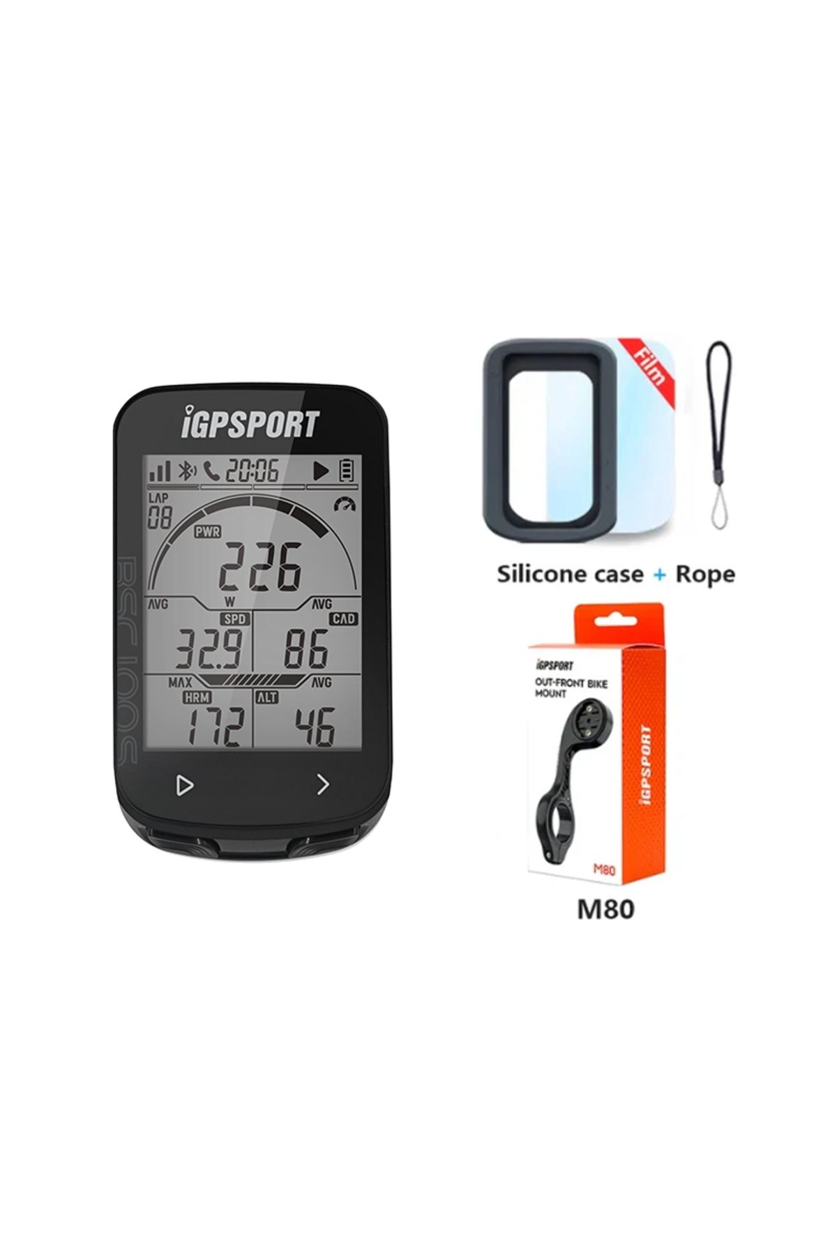 iGPSPORT-BSC100 and M80 iGPSPORT BSC100S GPS Odometer Cycling Bike Computer Sensors Cycl Speedomet Riding Cyc 1