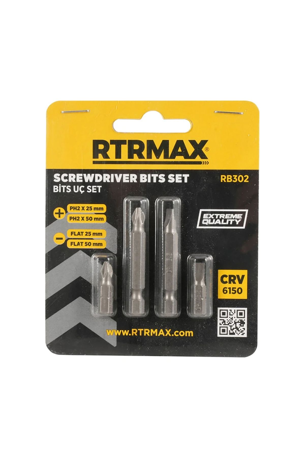 Rtrmax Rb302 Bits Uç Seti - 4 Parça