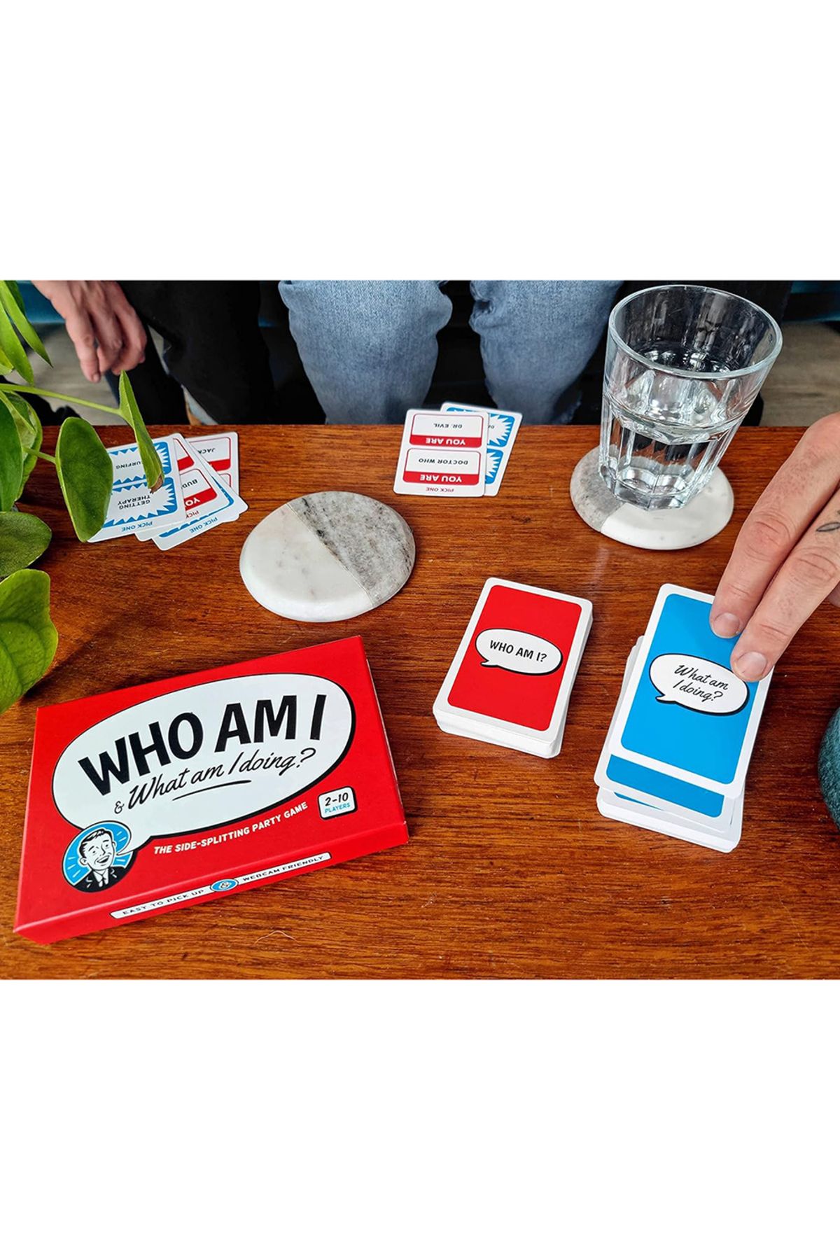 Choice-Who Am I & What Am I Doing Card Game Funny Player Party Game Charades Impressions Card Game For A... 5
