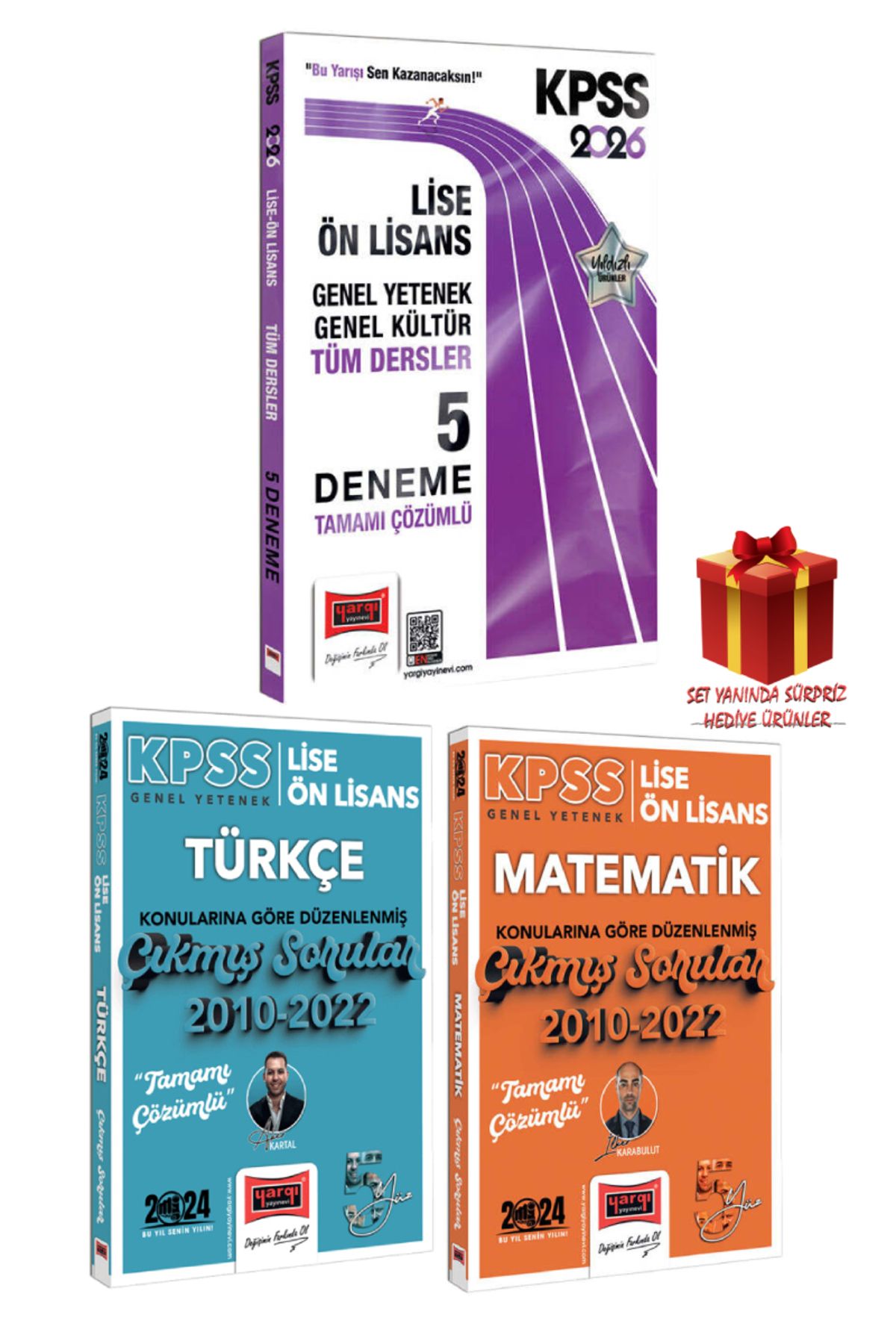 Yargı Yayınları 2026 Yargı Lise Ön Lisans Deneme Sınavı+Türkçe Matematik Çıkmış sorular