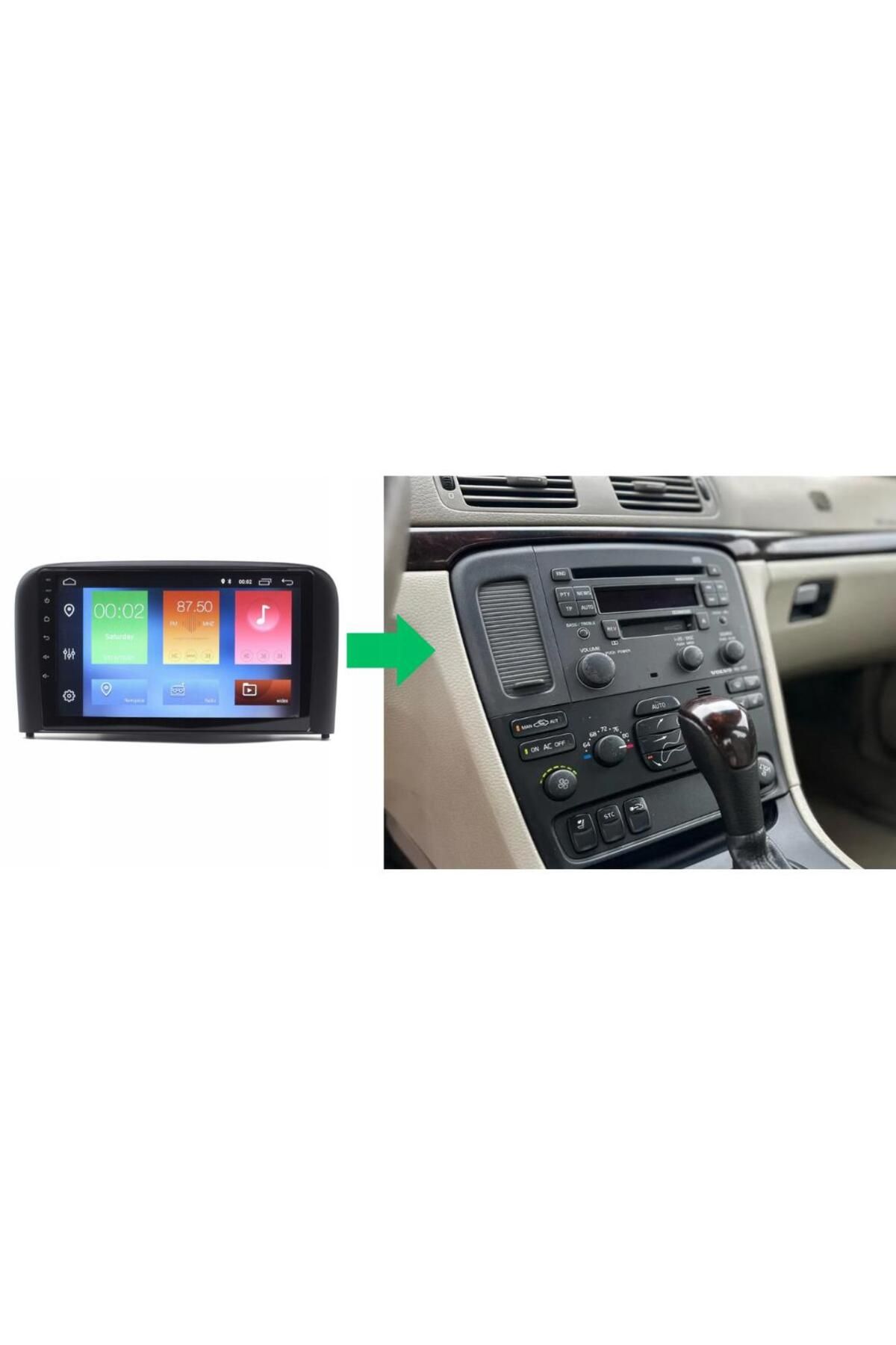 Blueway Volvo S80 Android Multimedya Sistemi 4-32 Blueway (1999-2006)