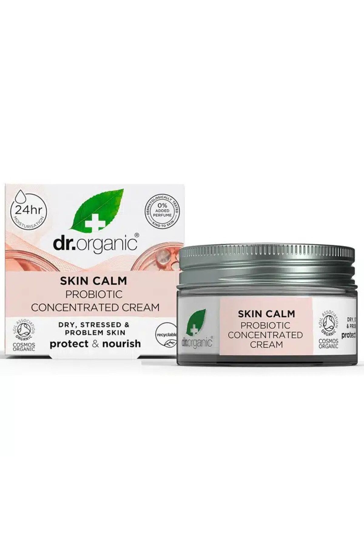 Dr. Organic Crema De Zi Probiotica Pentru Piele Sensibila Dr Skin Calm 50 Ml - One Size