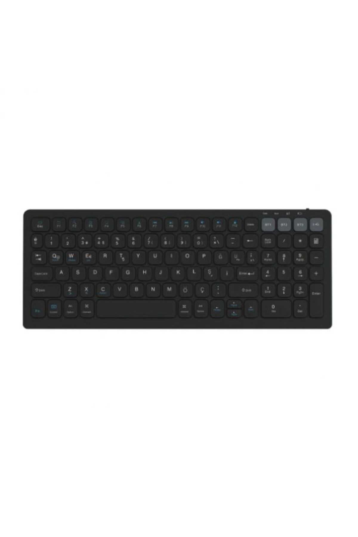 Piranha 2378 Kablosuz Bleutooth Türkçe Q Klavye / Bluetooth & 2.4G / Windows - macOS - Android
