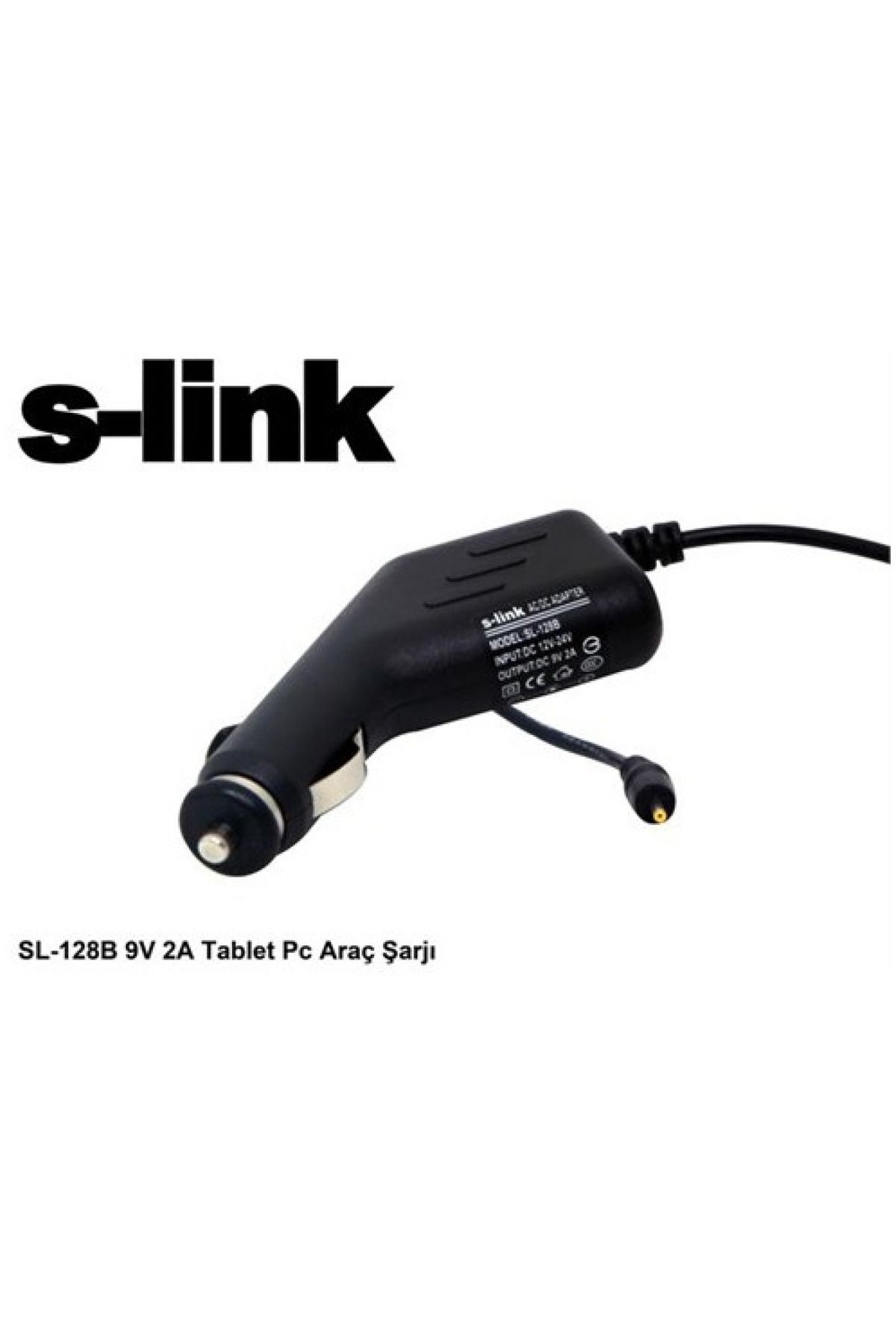 TEKNOSANAY S-link SL-128B 9V 2A Tablet Pc Araç Şarjı 9 volt 2 amper