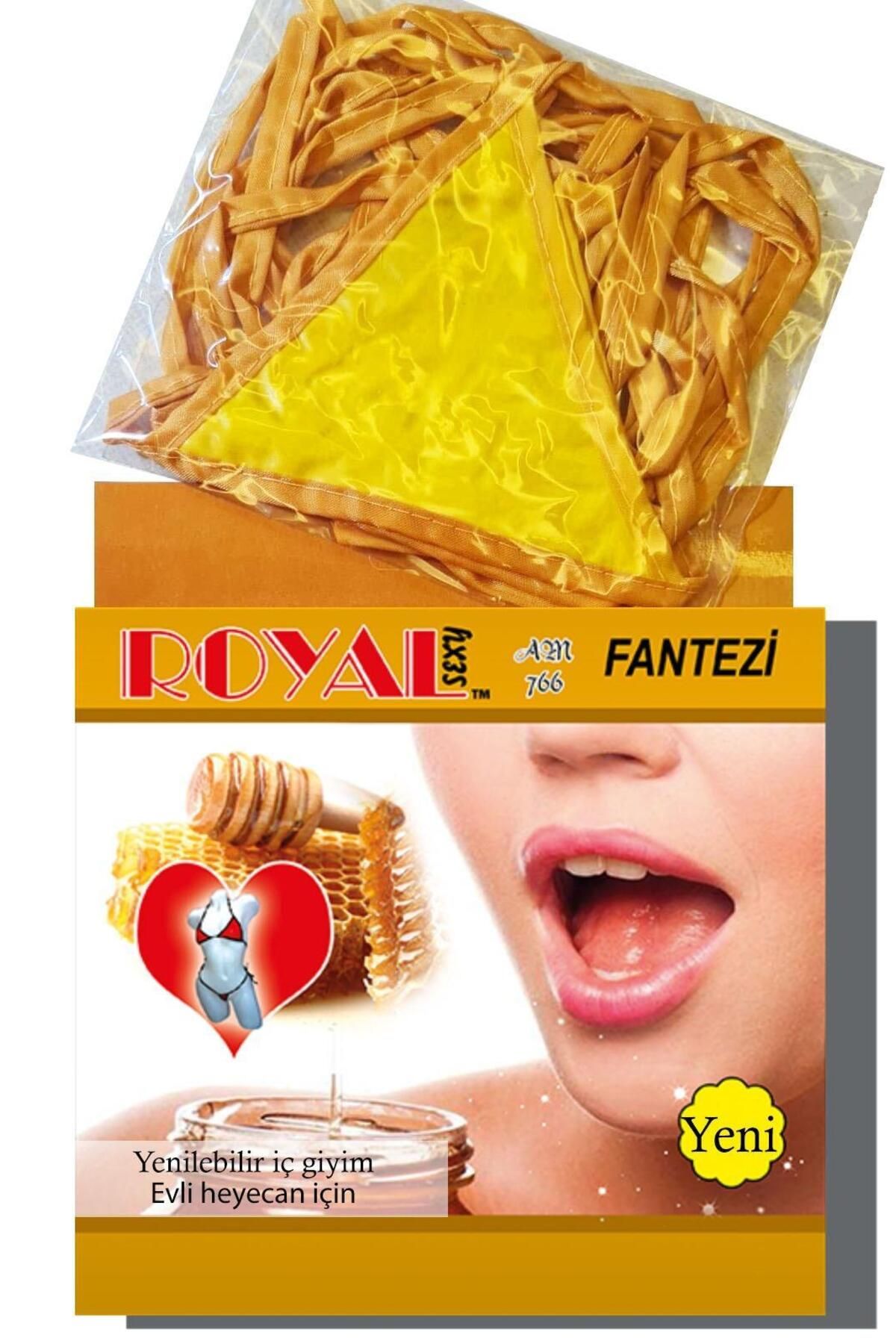 Mulvix Mulvxbrf Brf02 Tüketilebilen Yenilebilir Bal Aromalı İç Çamaşırı Takımı (Mulvix)