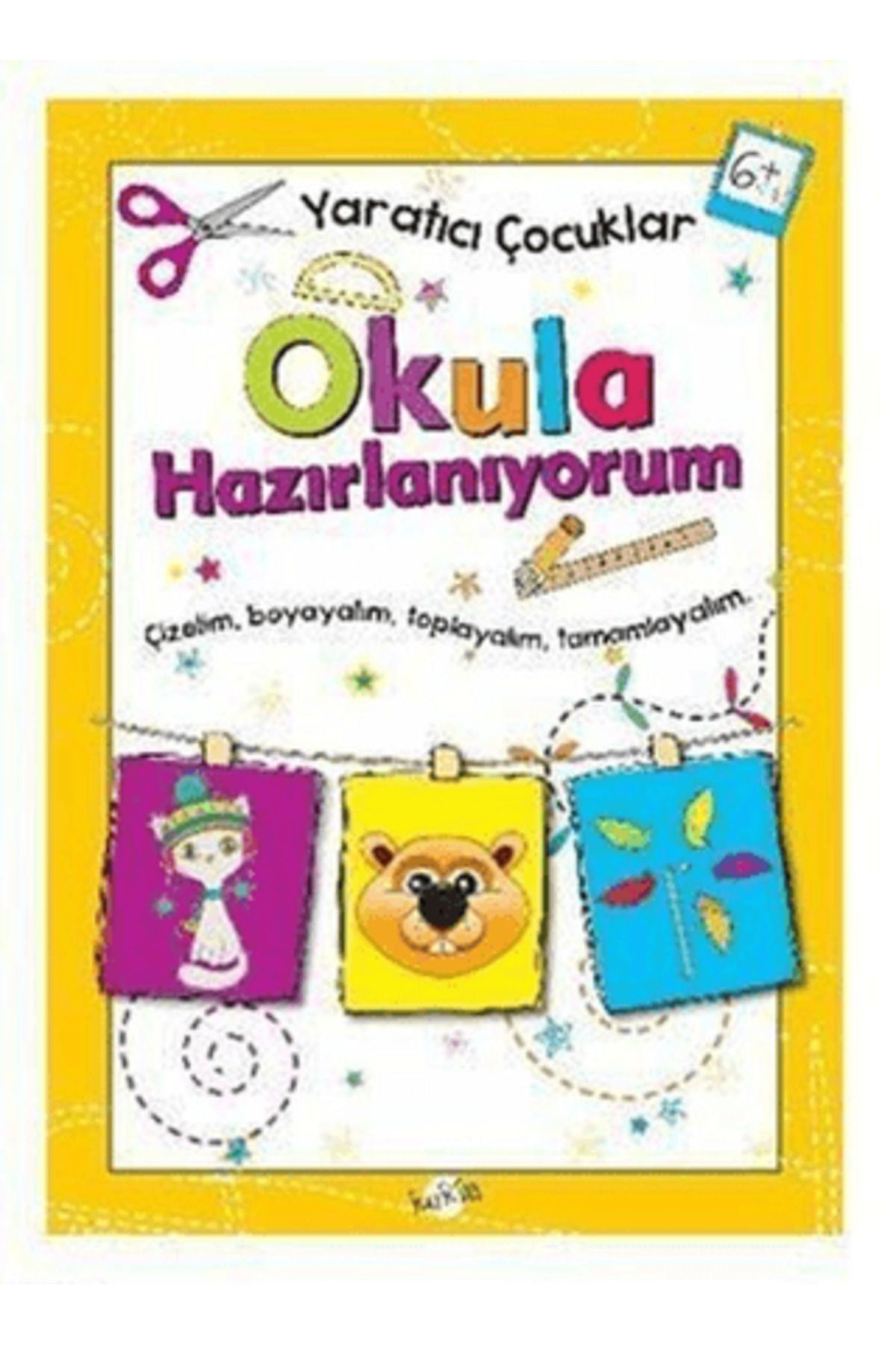 Kukla Yayınları Okula Hazırlanıyorum 6 Yaş - Yaratıcı Çocuklar